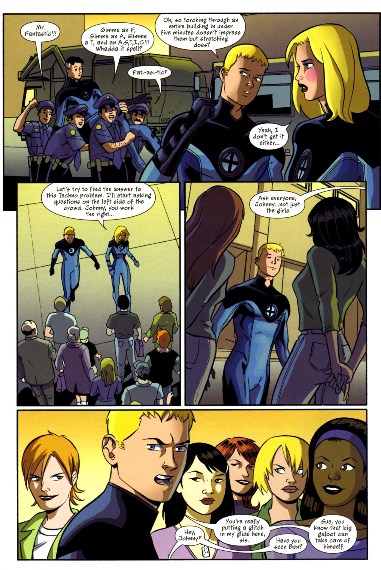 Read online Marvel Adventures Fantastic Four comic -  Issue #31 - 17