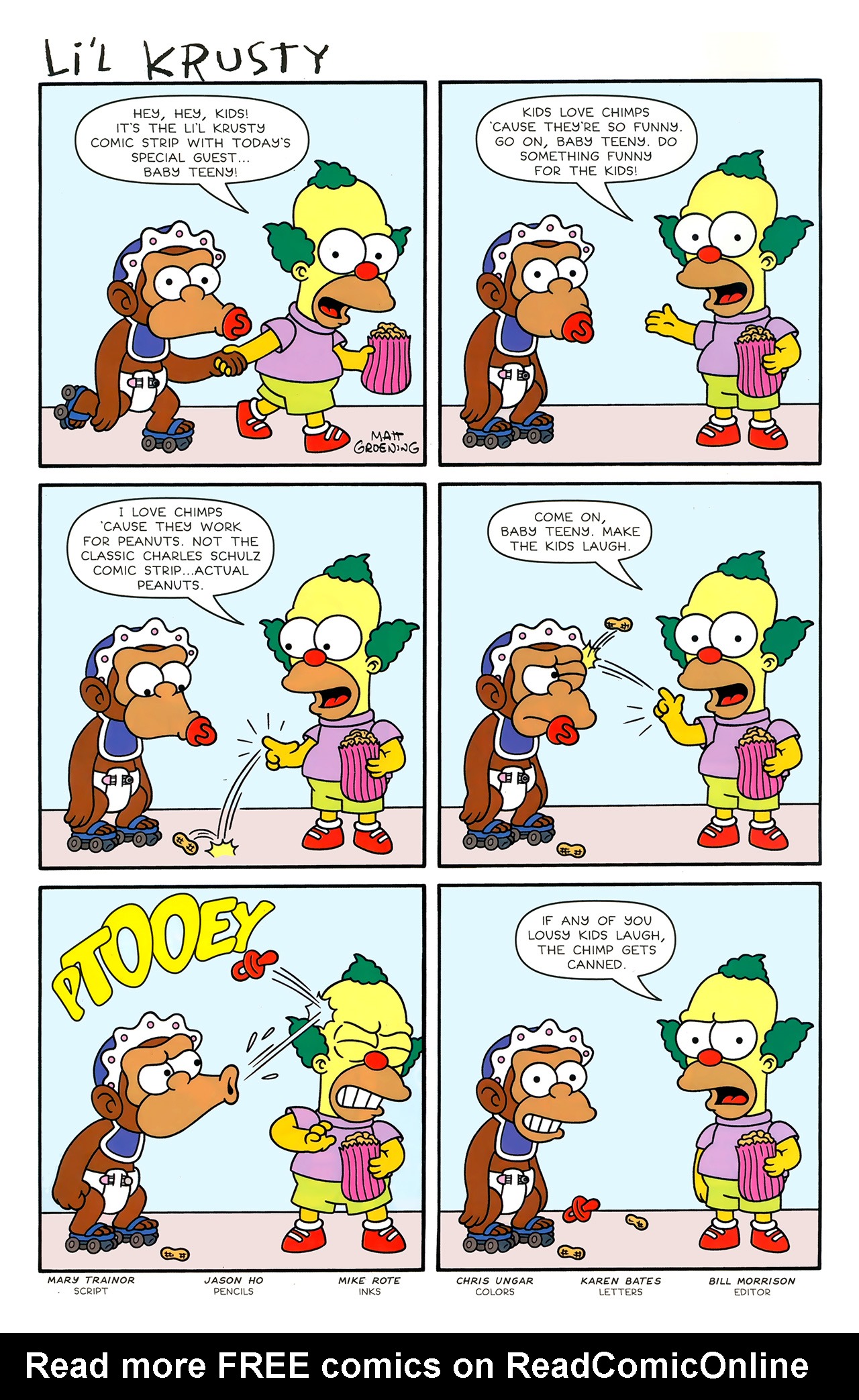 Read online Bongo Comics Free-For-All! comic -  Issue #2011 - 13