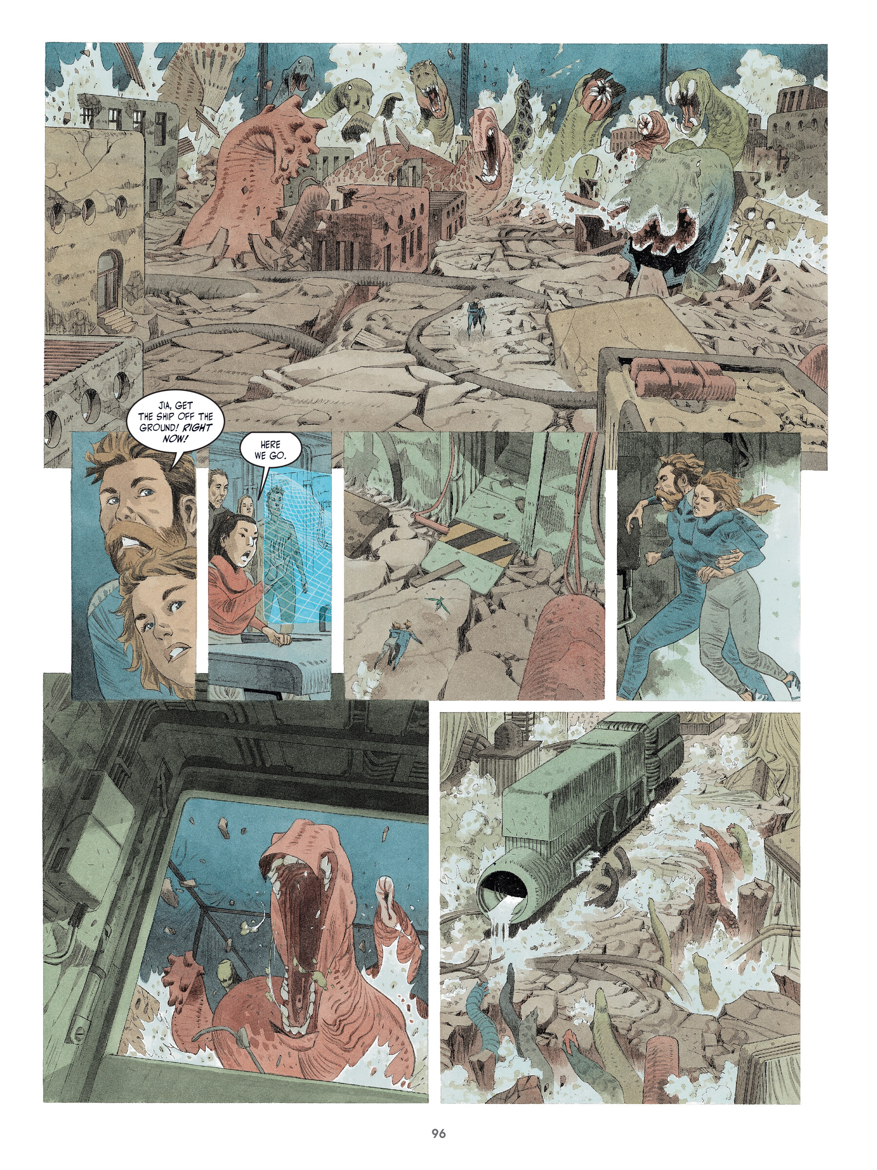 Read online Project ARKA: Into the Dark Unknown comic -  Issue # TPB - 97