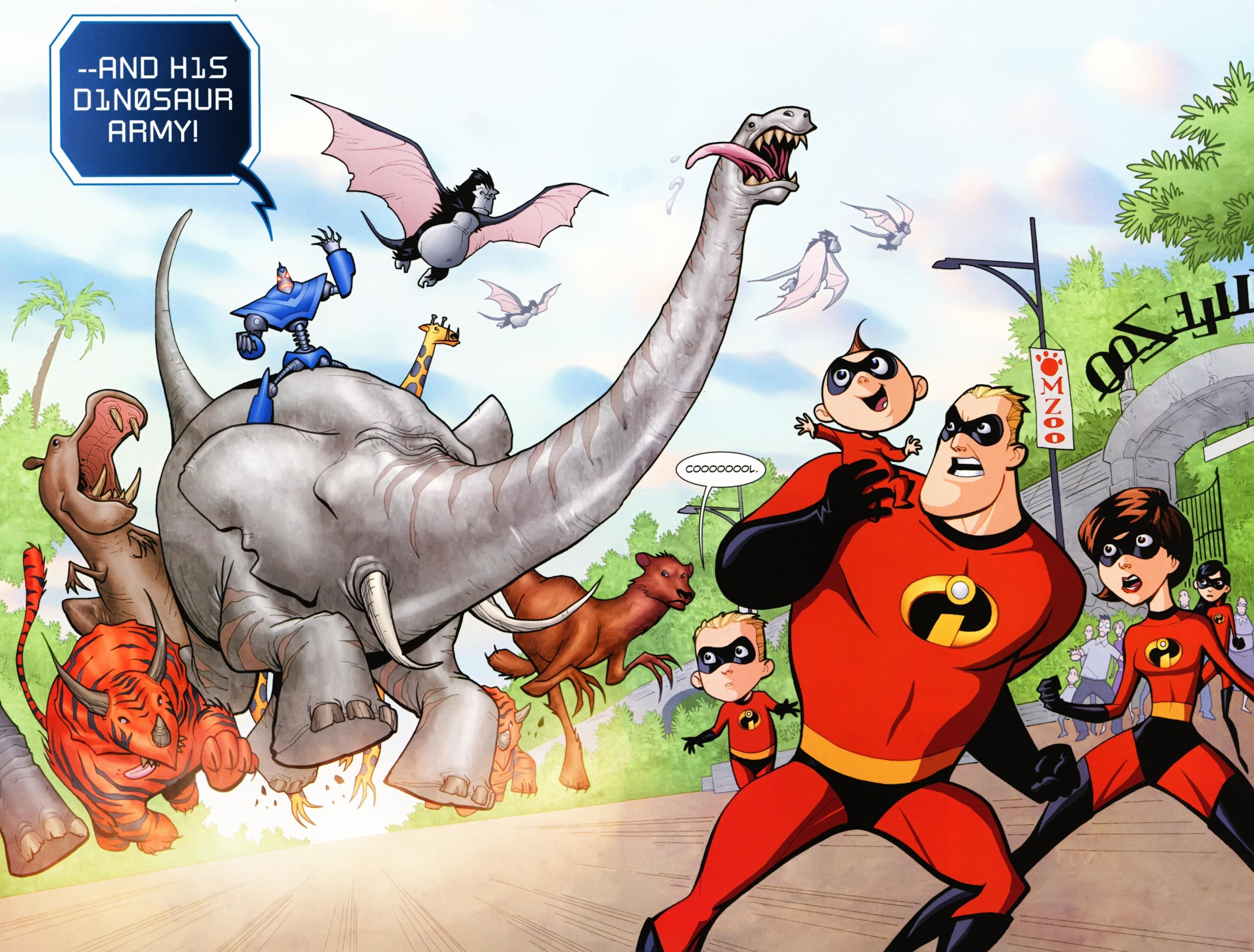 Read online The Incredibles: Family Matters comic -  Issue #1 - 8