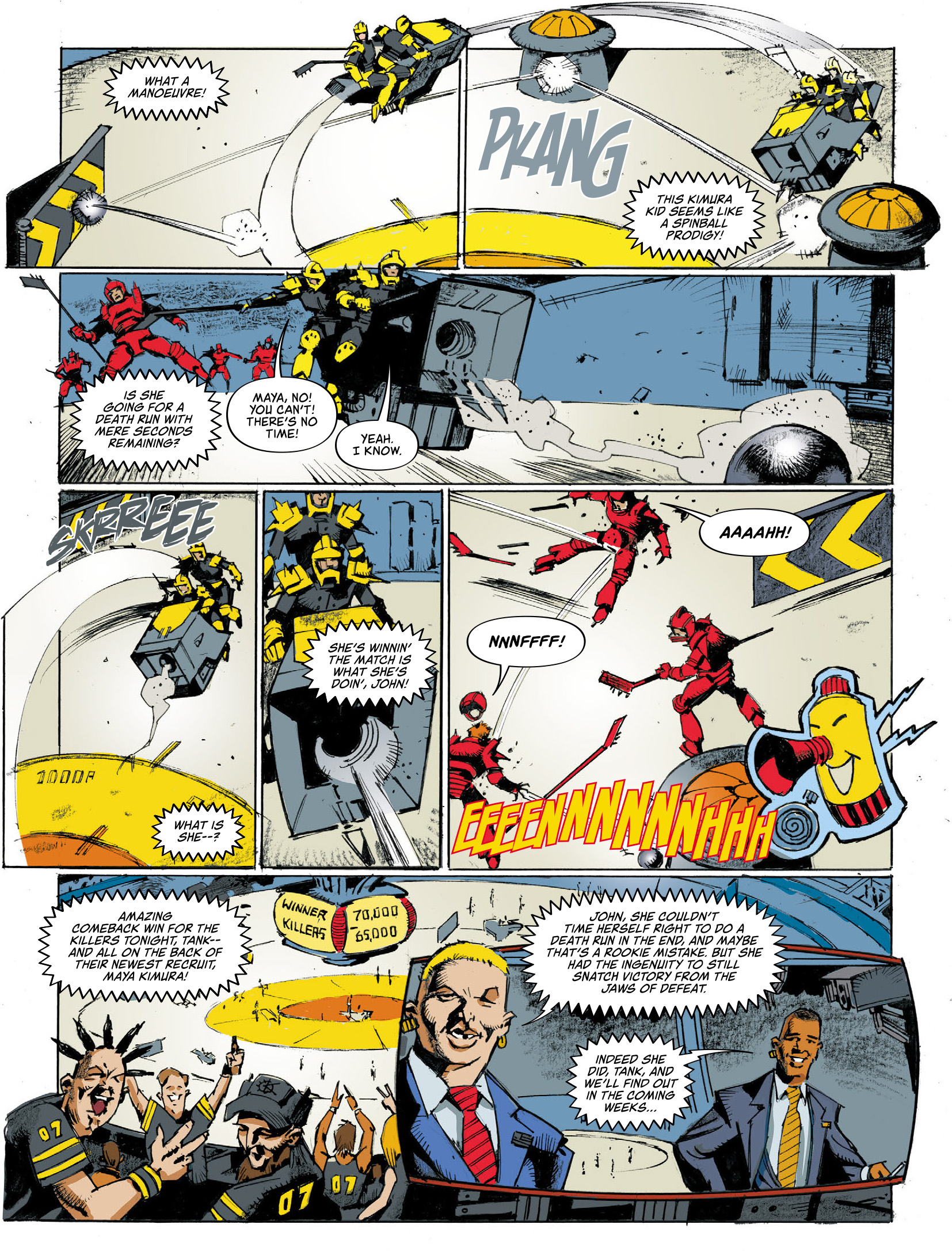 Read online 2000 AD comic -  Issue #2350 - 19