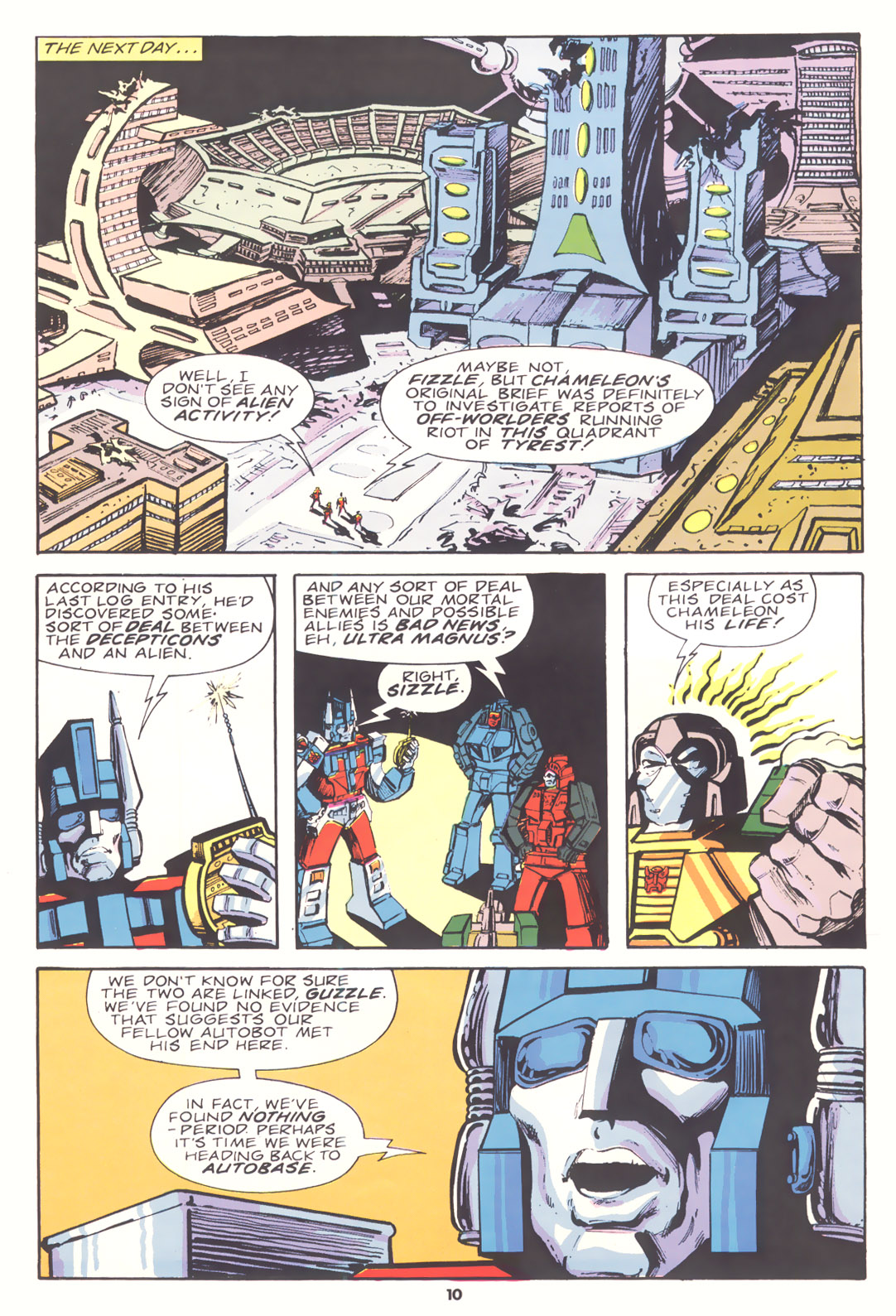 Read online The Transformers (UK) comic -  Issue #170 - 9