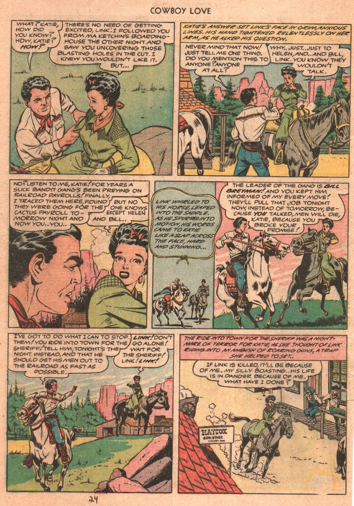 Read online Cowboy Love comic -  Issue #10 - 23