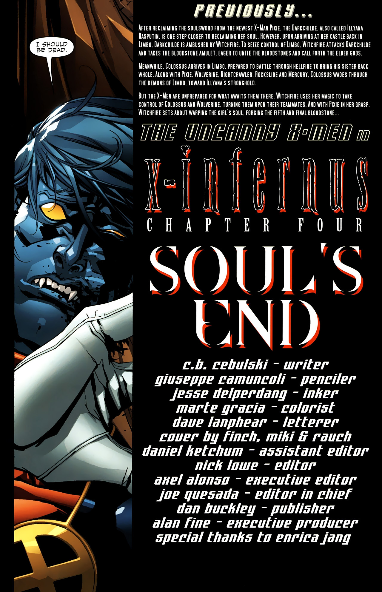 Read online X-Infernus comic -  Issue #4 - 2