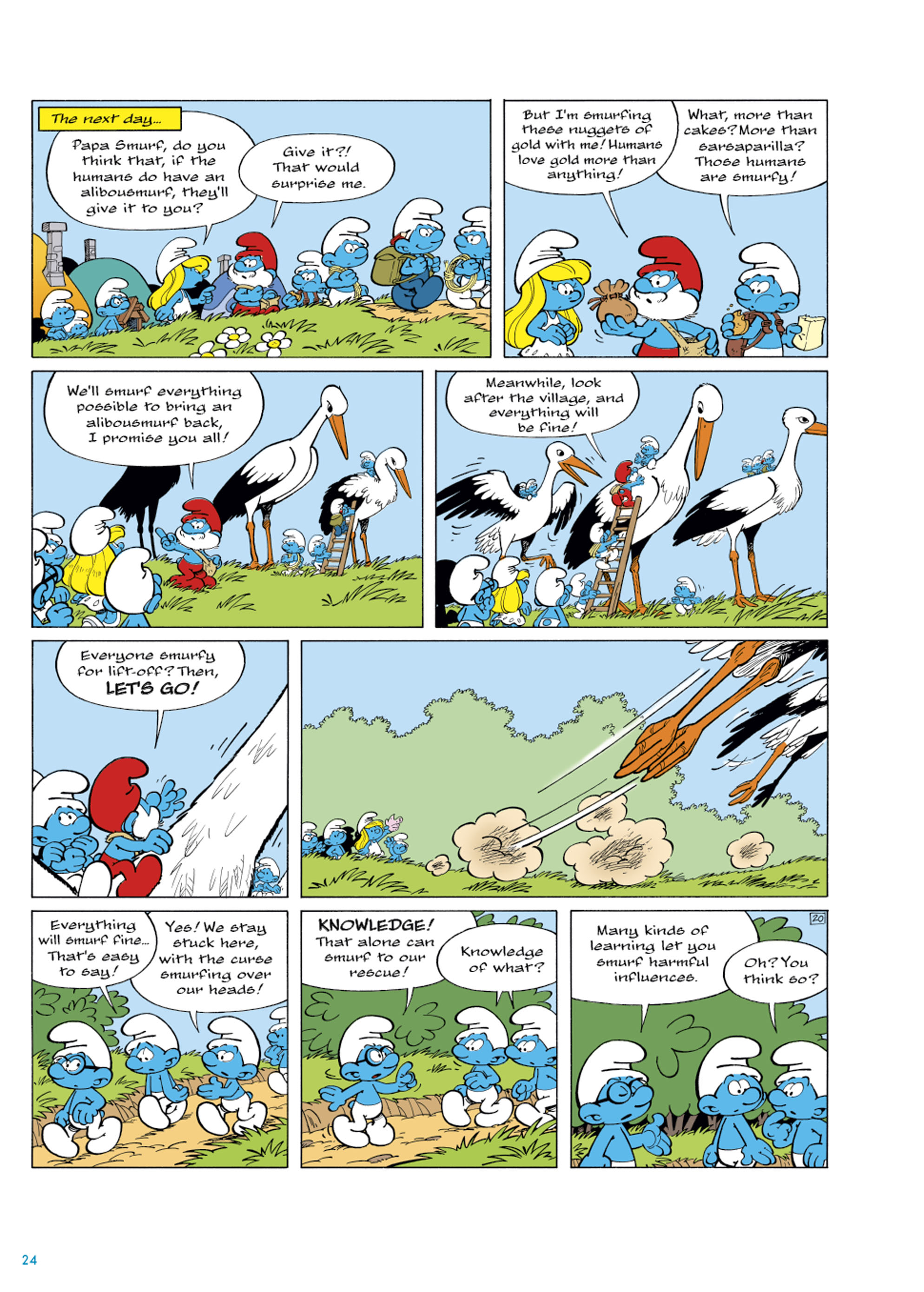 Read online The Smurfs Tales comic -  Issue # TPB 5 (Part 1) - 25
