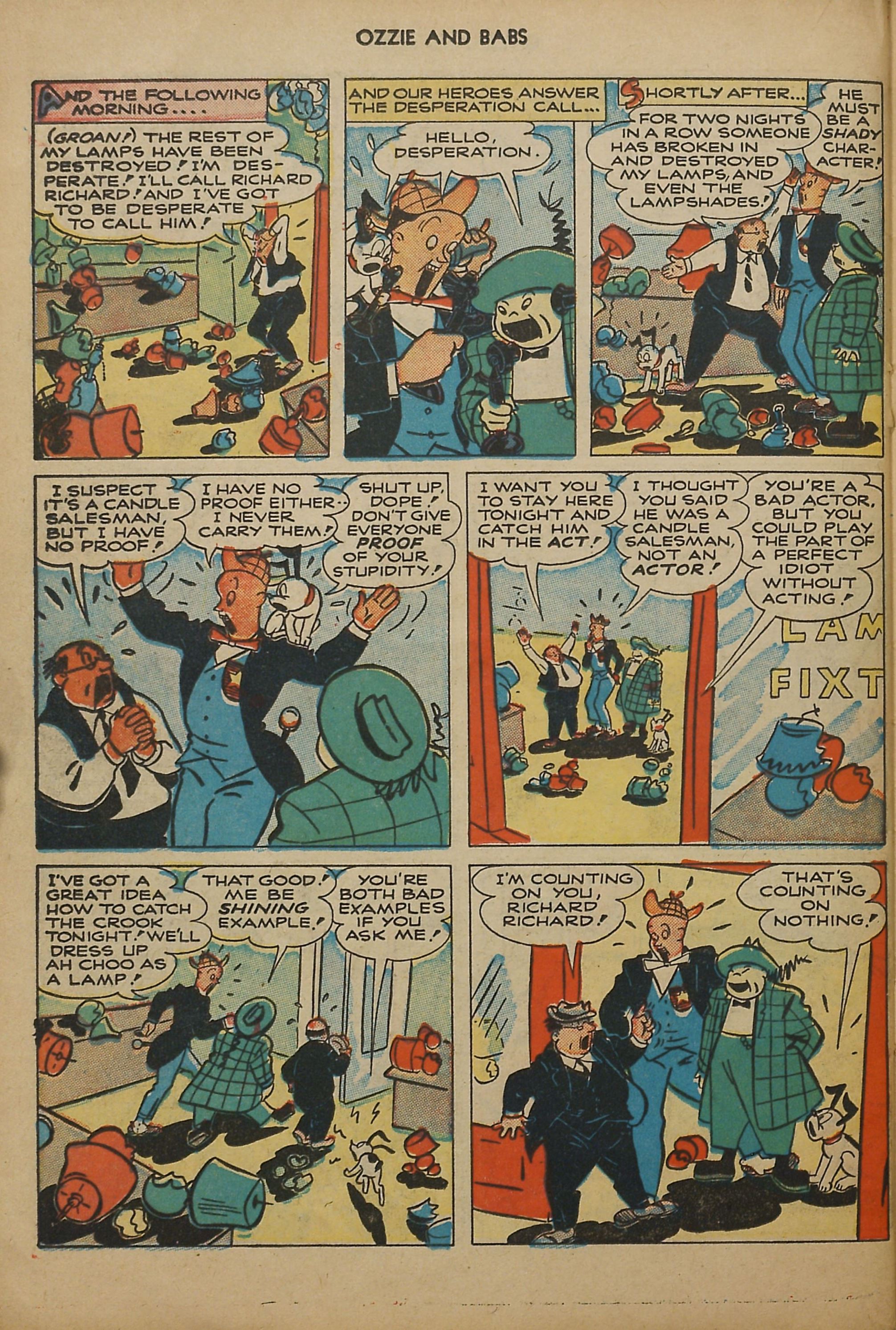Read online Ozzie And Babs comic -  Issue #5 - 38
