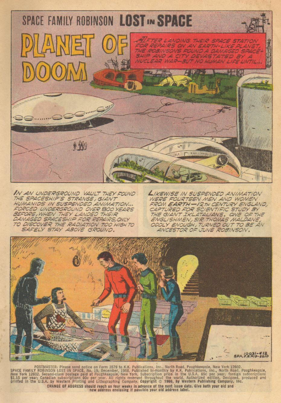 Read online Space Family Robinson comic -  Issue #19 - 3