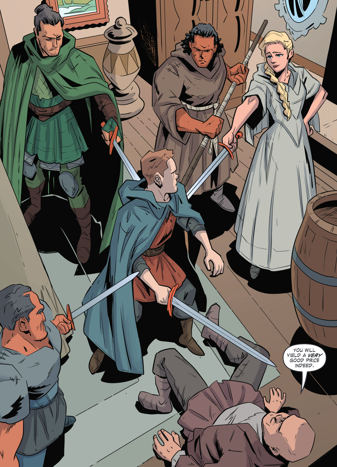 Read online The Orphan King comic -  Issue # TPB - 98