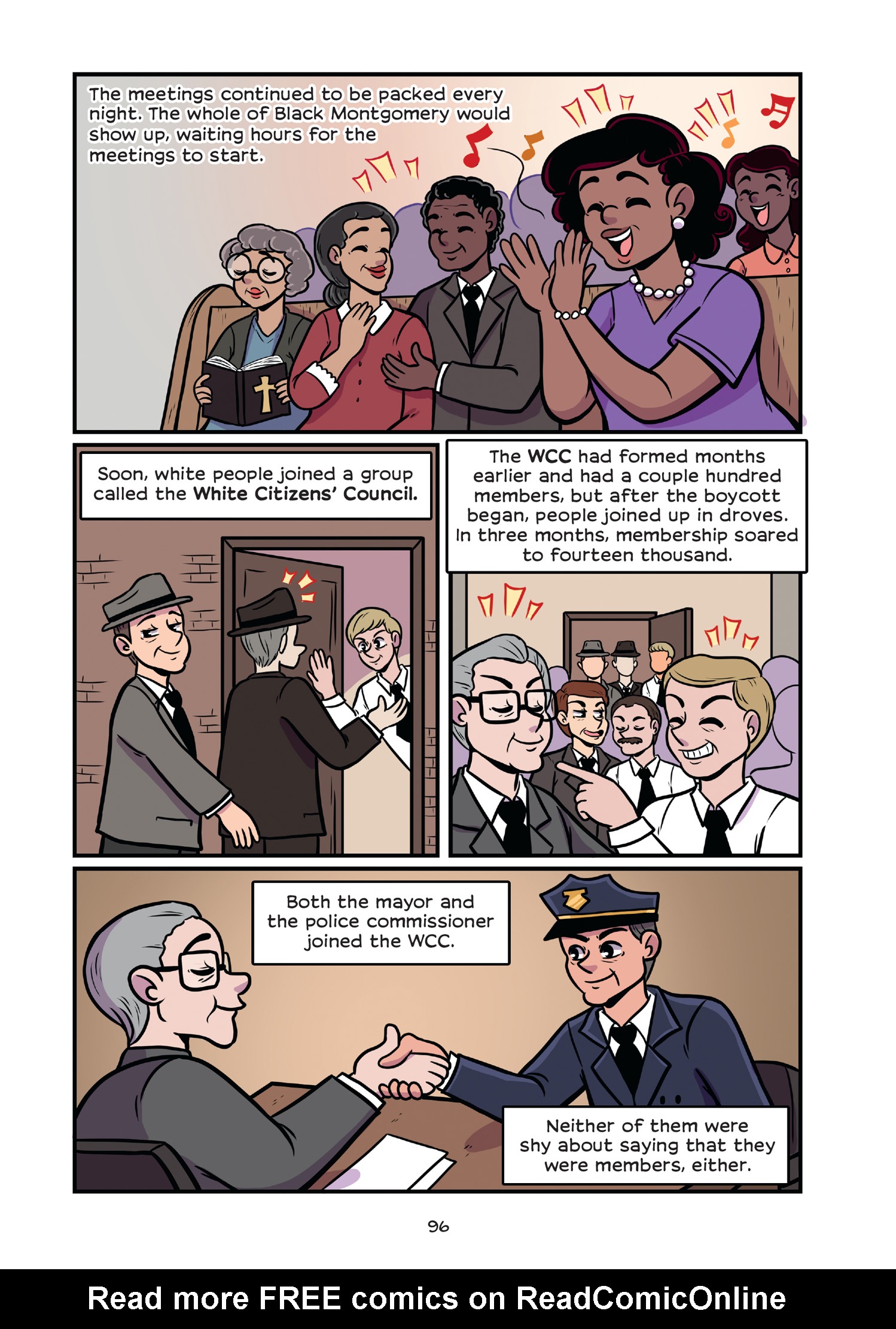 Read online History Comics comic -  Issue # Rosa Parks & Claudette Colvin - Civil Rights Heroes - 101