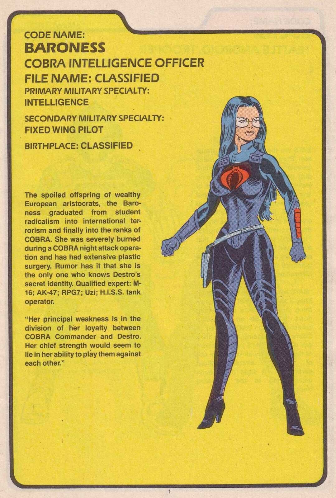 Read online The G.I. Joe Order of Battle comic -  Issue #3 - 4