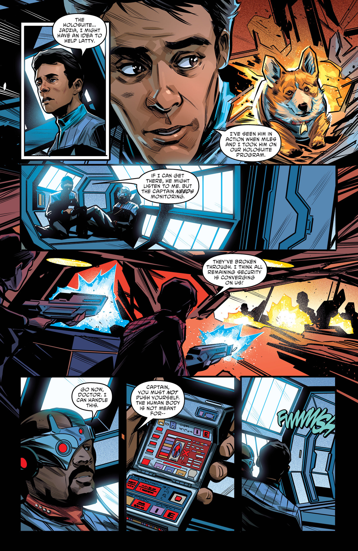 Read online Star Trek: Deep Space Nine - The Dog of War comic -  Issue #5 - 5