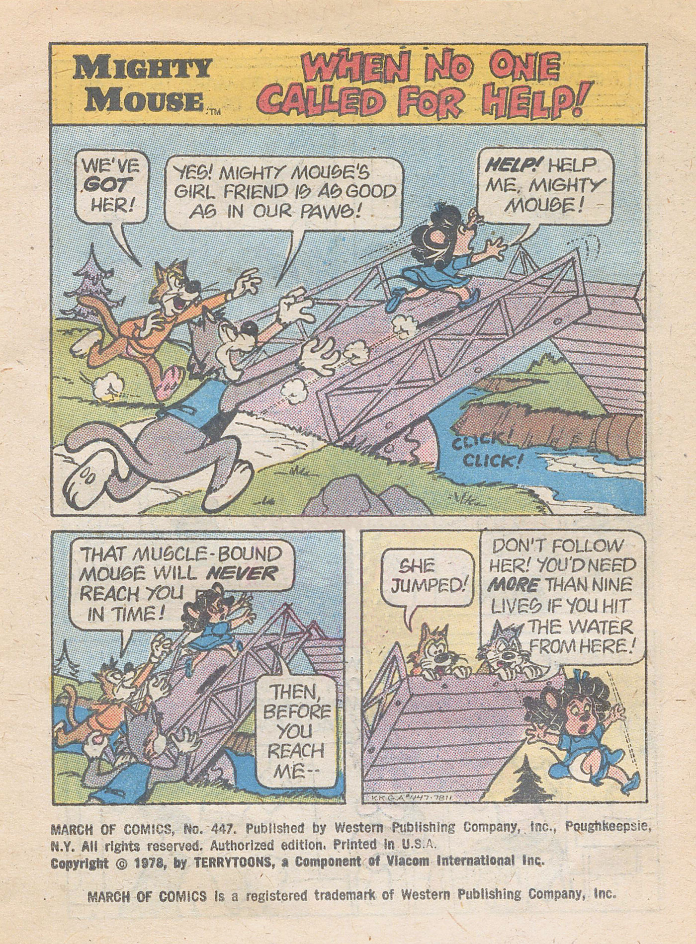 Read online March of Comics comic -  Issue #447 - 3