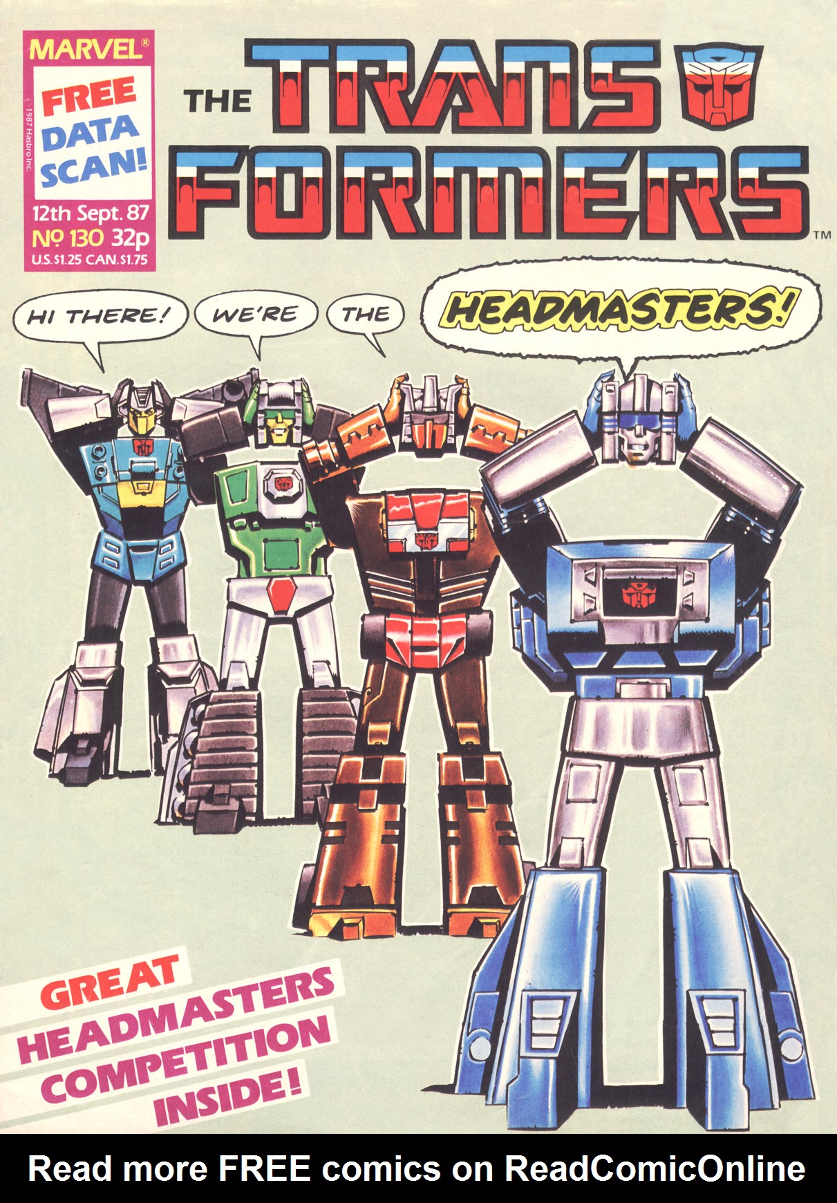 Read online The Transformers (UK) comic -  Issue #130 - 1
