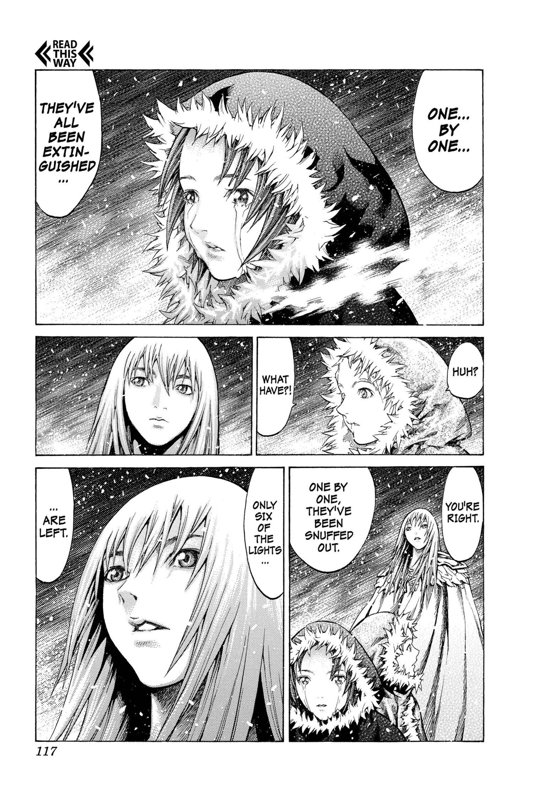 Read online Claymore comic -  Issue #11 - 108