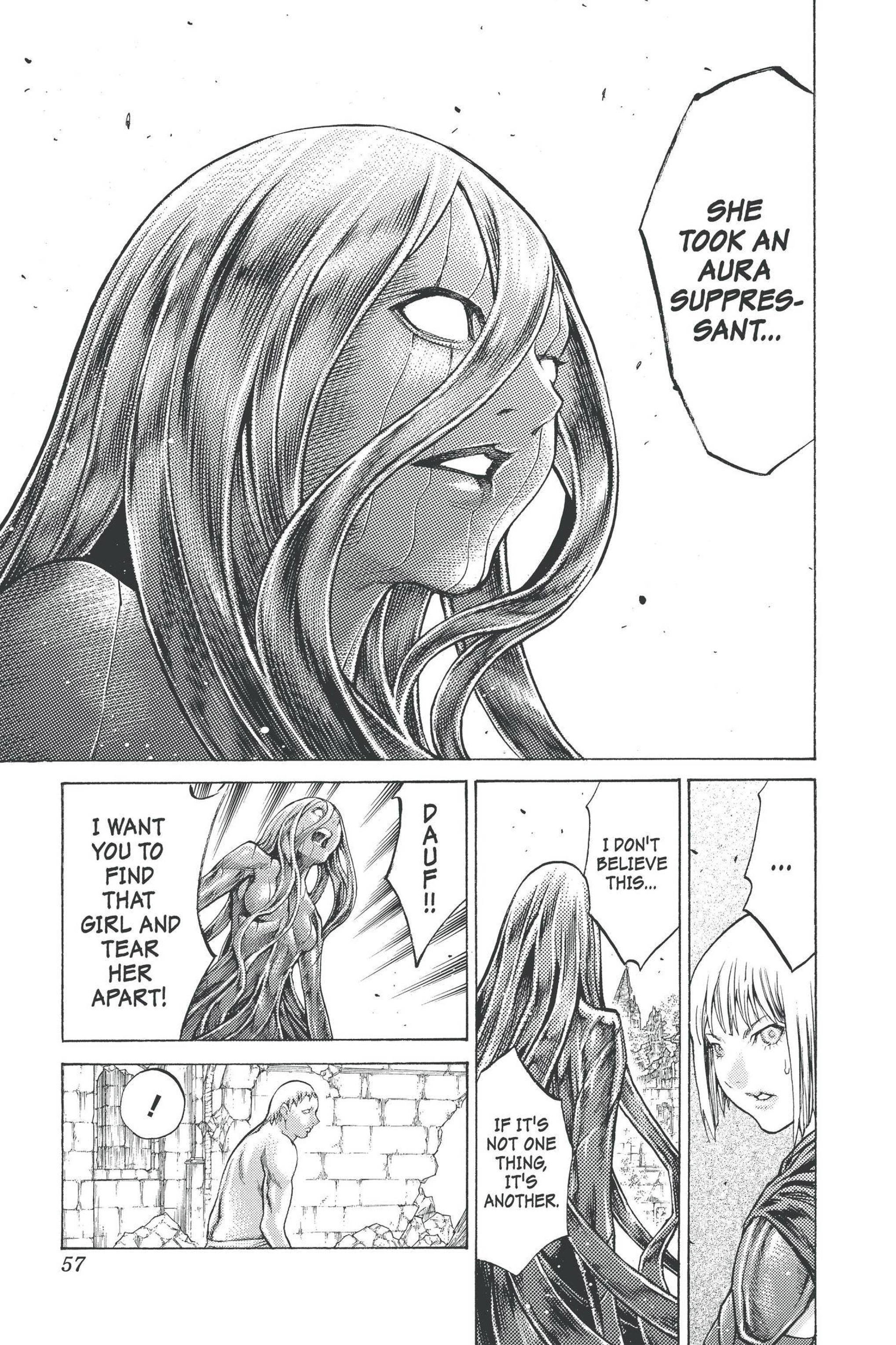 Read online Claymore comic -  Issue #17 - 55