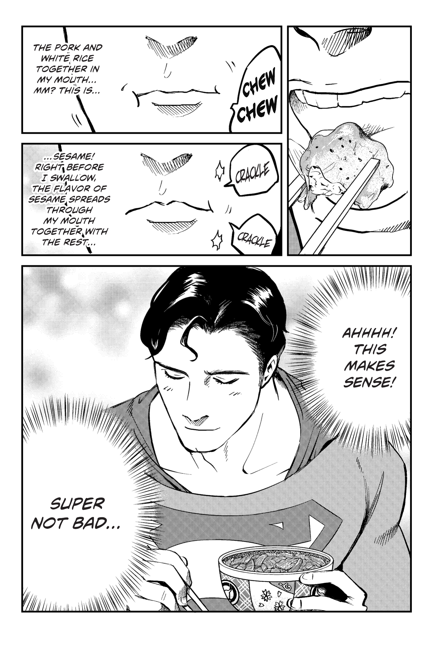Read online Superman vs. Meshi comic -  Issue #2 - 15