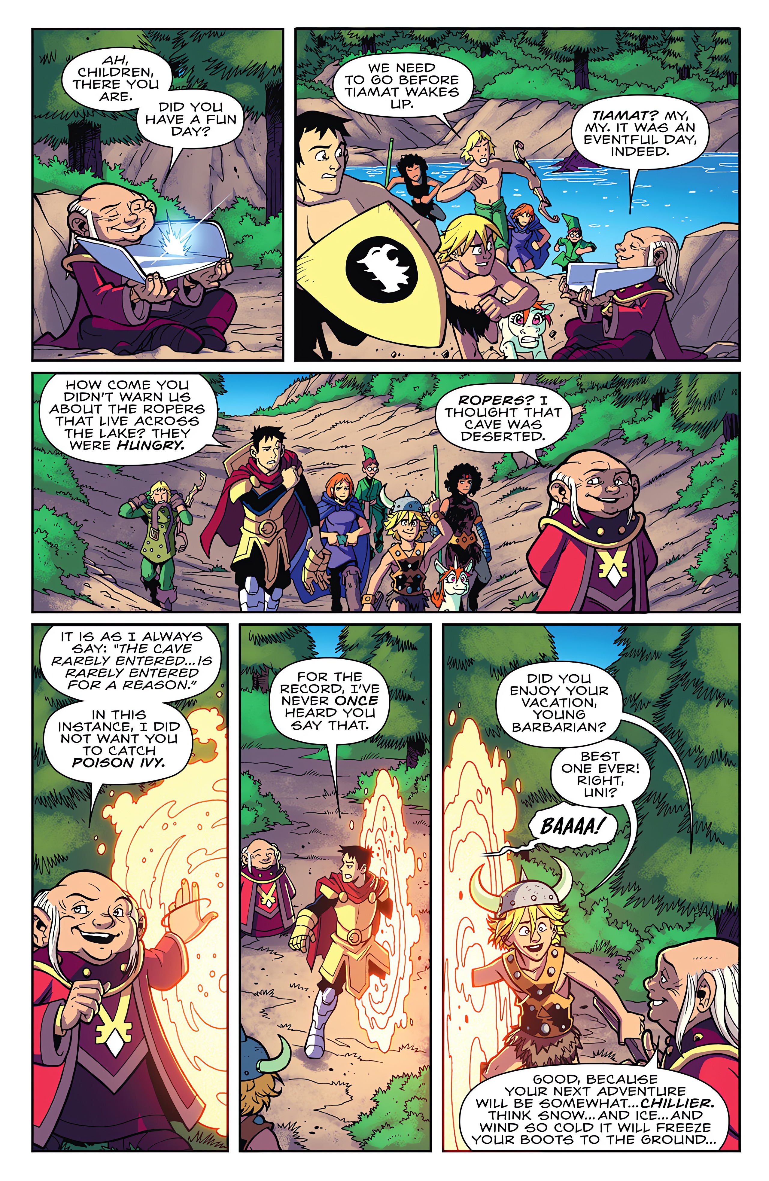 Read online IDW Endless - Summer Dungeons and Dragons: Saturday Morning Adventures comic -  Issue # Full - 21