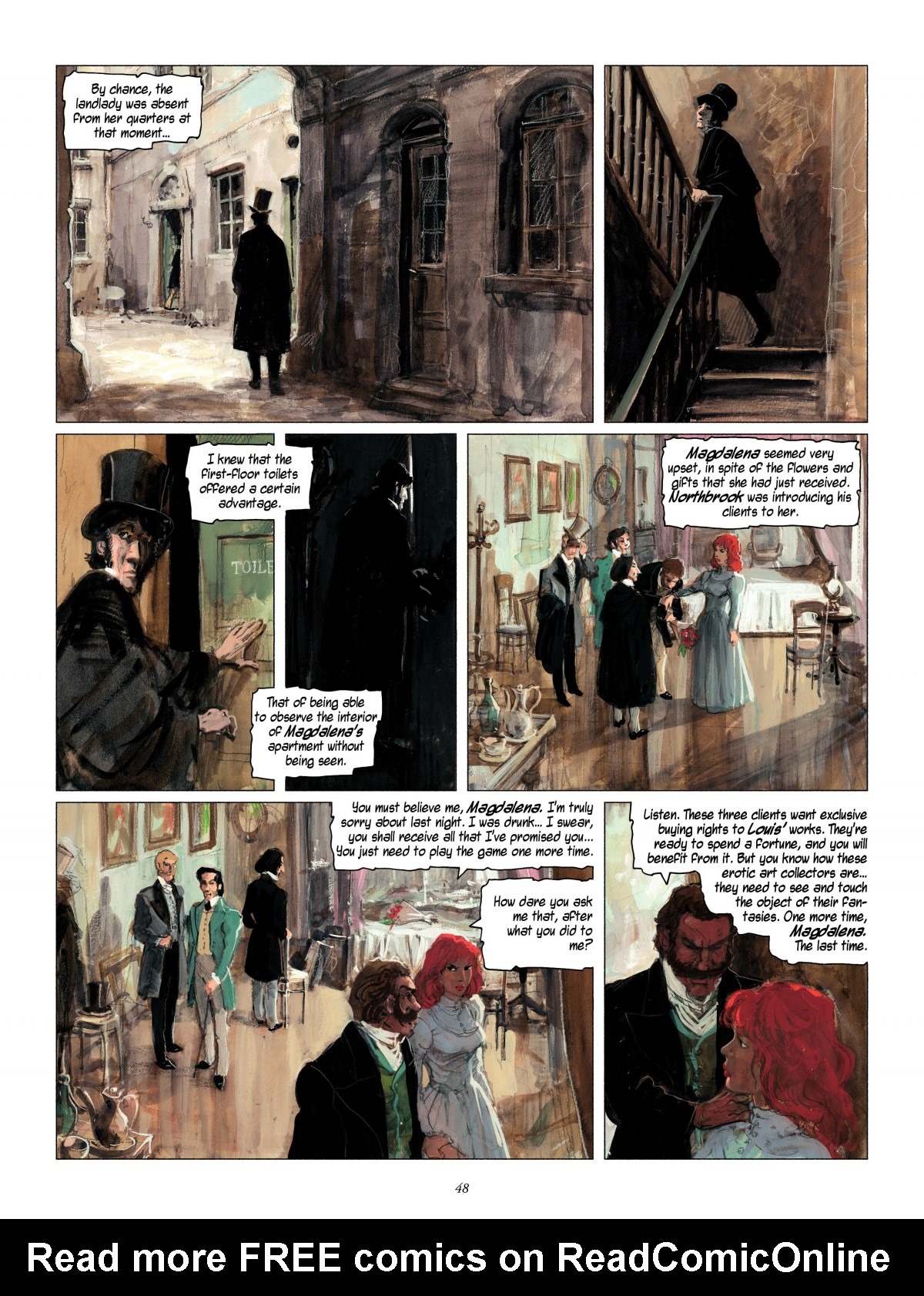 Read online The Revenge of Count Skarbek comic -  Issue #1 - 48