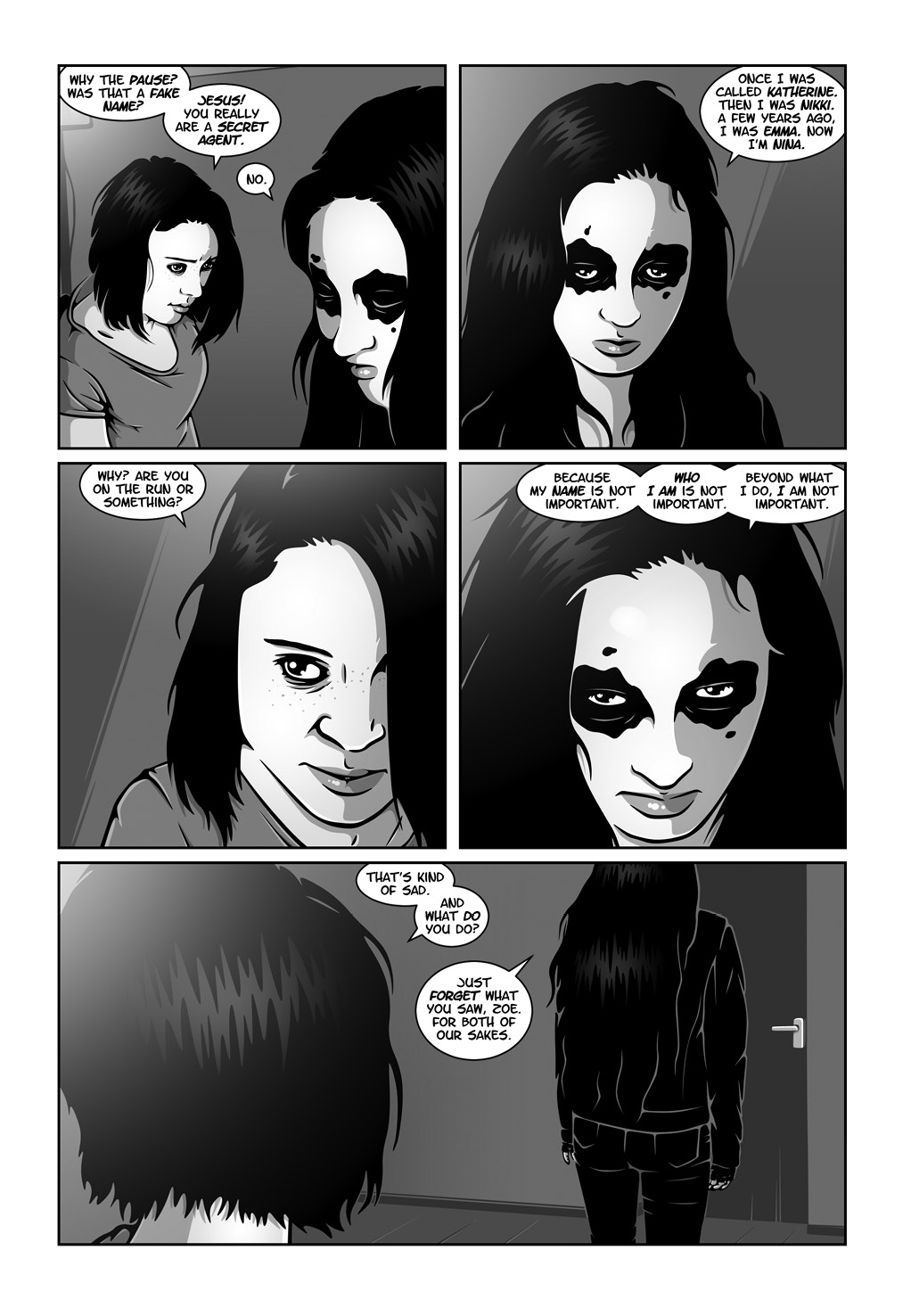 Read online Hollow Girl comic -  Issue #9 - 26