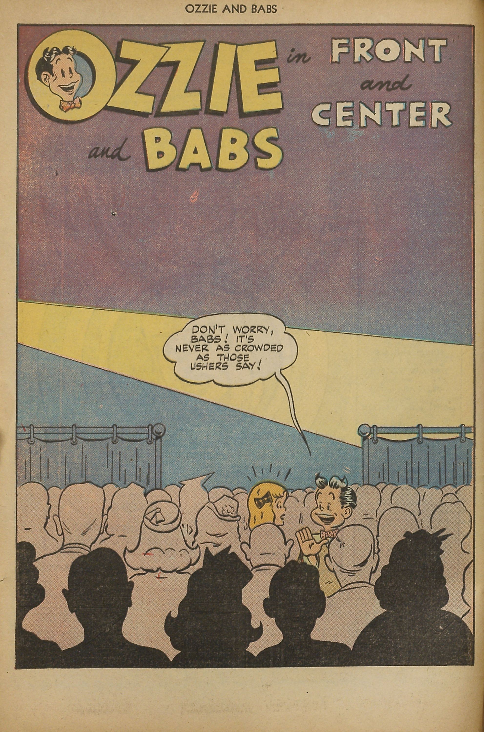 Read online Ozzie And Babs comic -  Issue #10 - 4