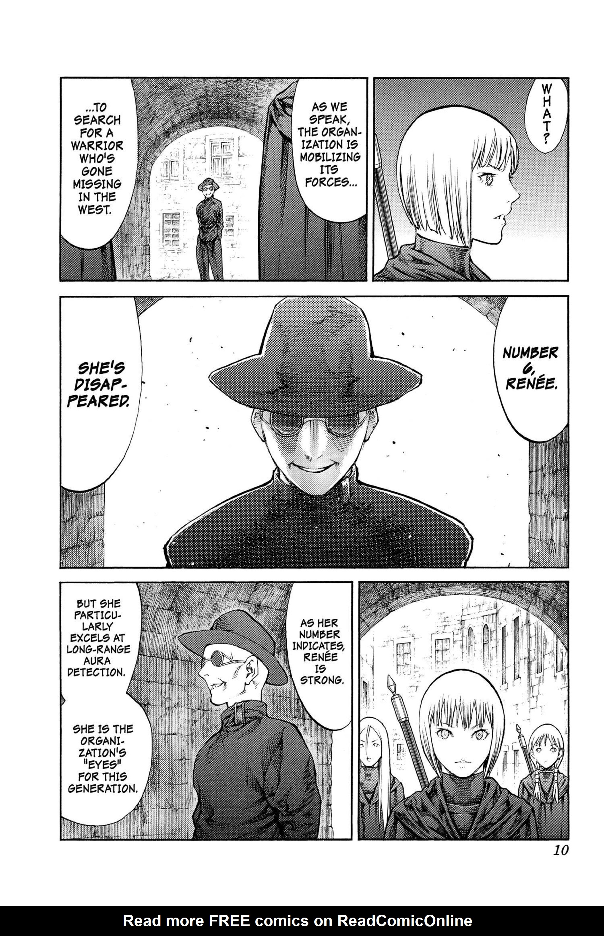 Read online Claymore comic -  Issue #16 - 10