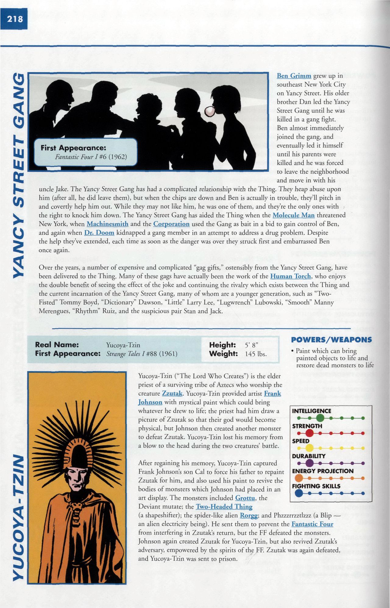 Read online Marvel Encyclopedia comic -  Issue # TPB 6 - 221