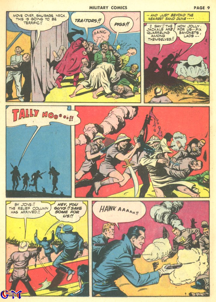 Read online Military Comics comic -  Issue #10 - 11