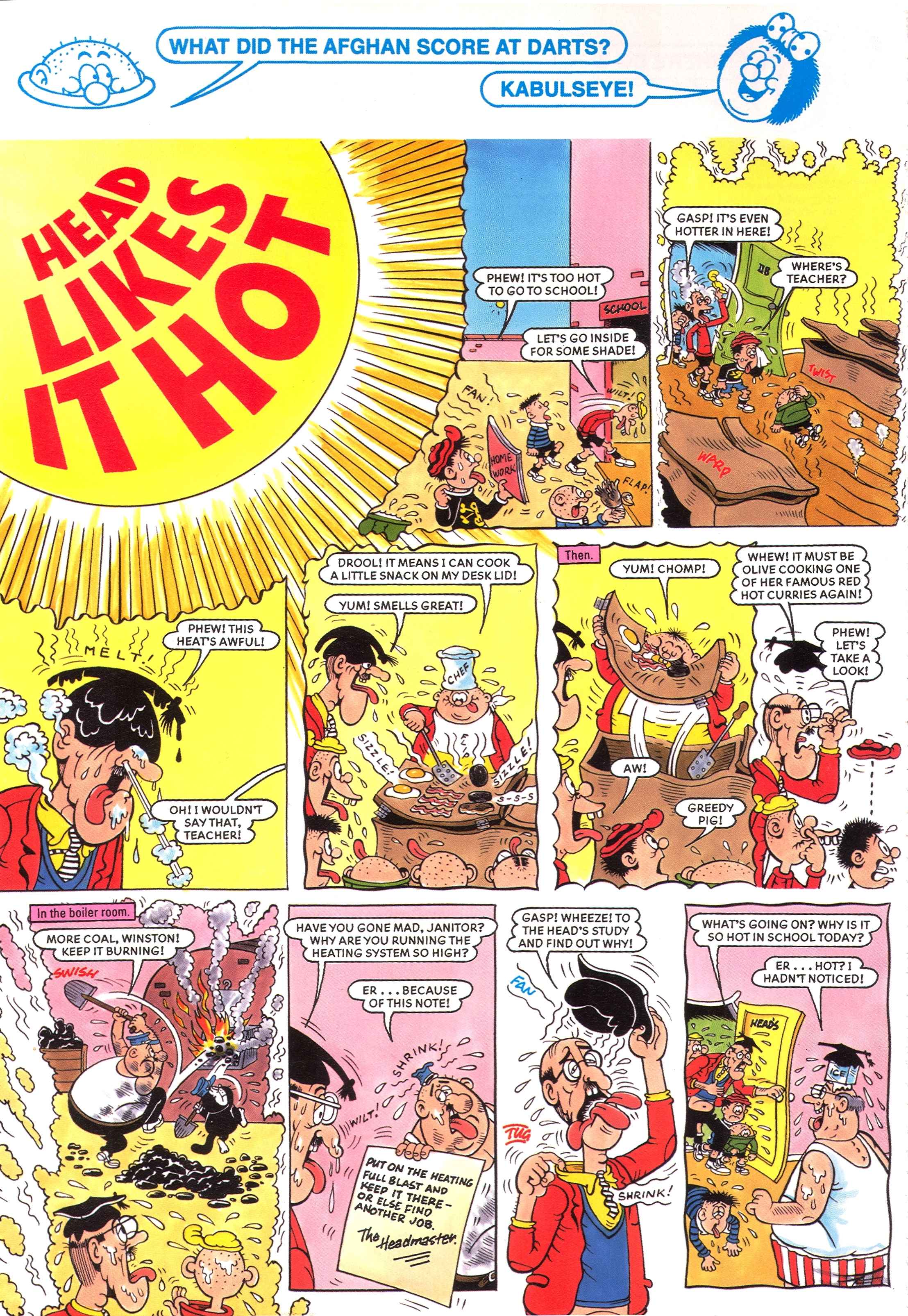 Read online Bash Street Kids comic -  Issue #2006 - 74