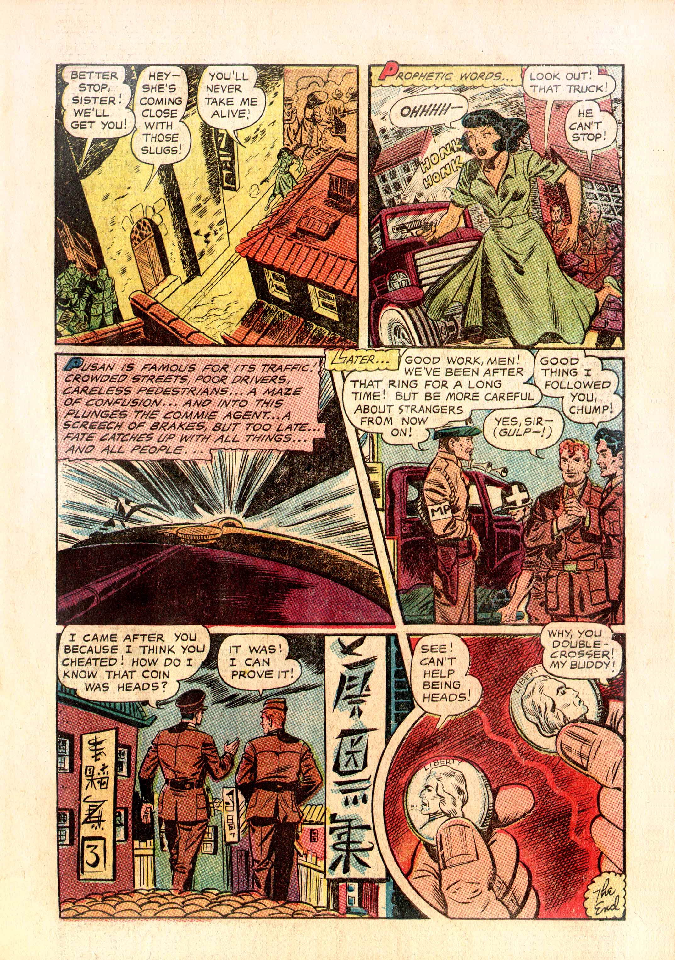 Read online Men in Action (1957) comic -  Issue #3 - 9