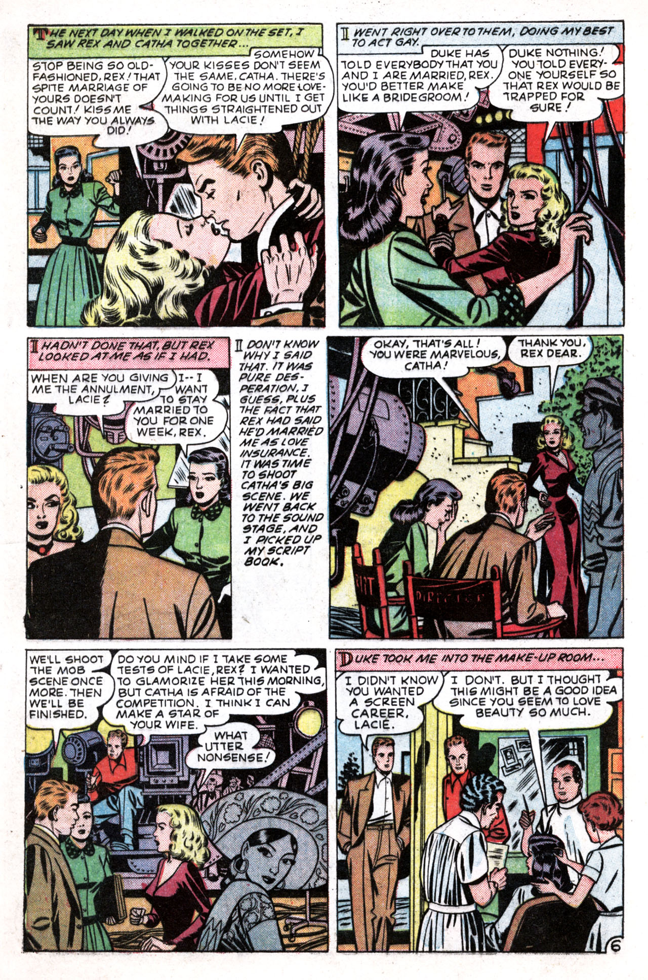 Read online Glamorous Romances comic -  Issue #49 - 8