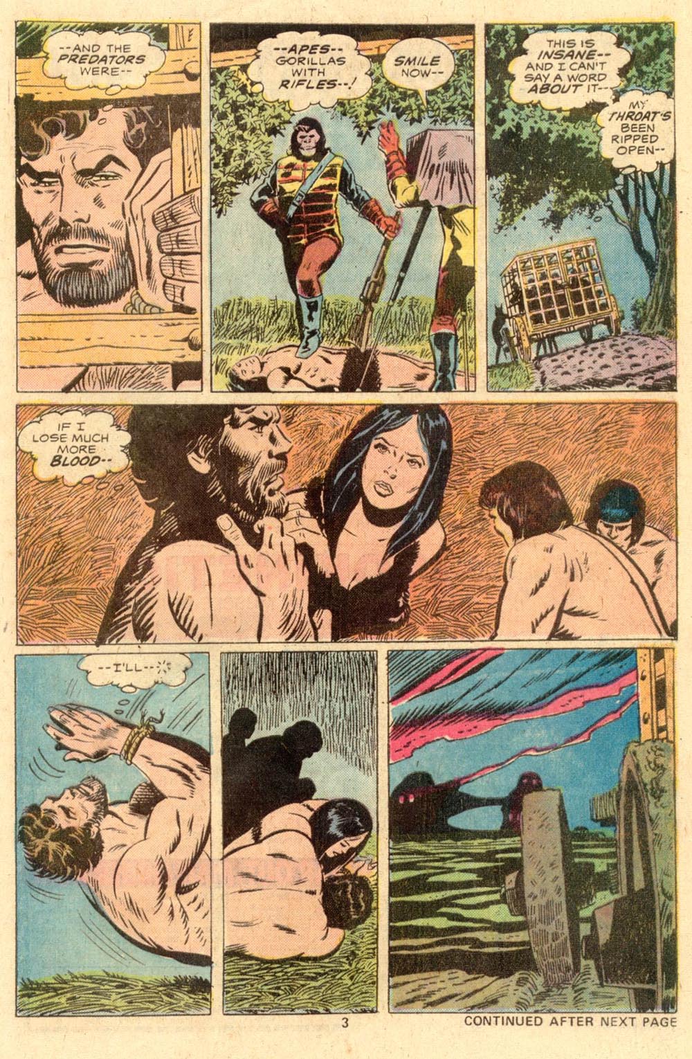Read online Adventures on the Planet of the Apes comic -  Issue #2 - 4