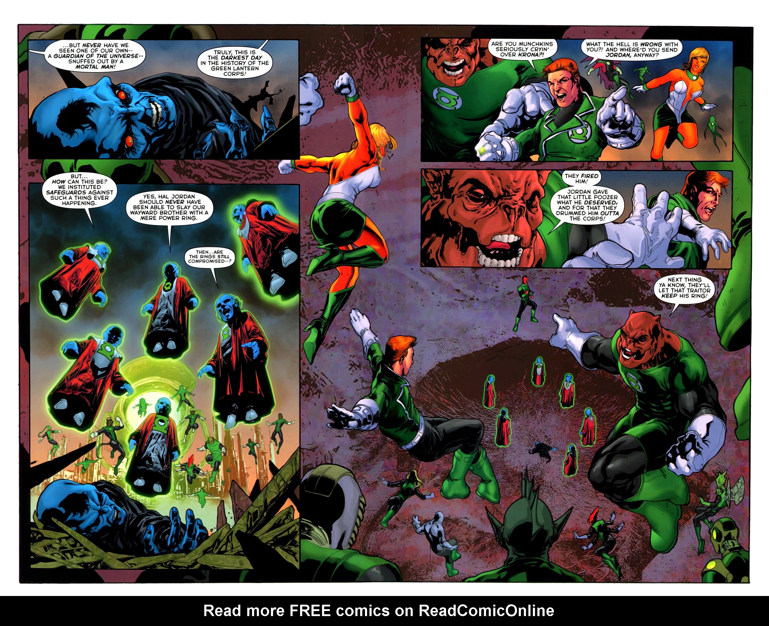 Read online War of the Green Lanterns: Aftermath (2011) comic -  Issue #1 - 8