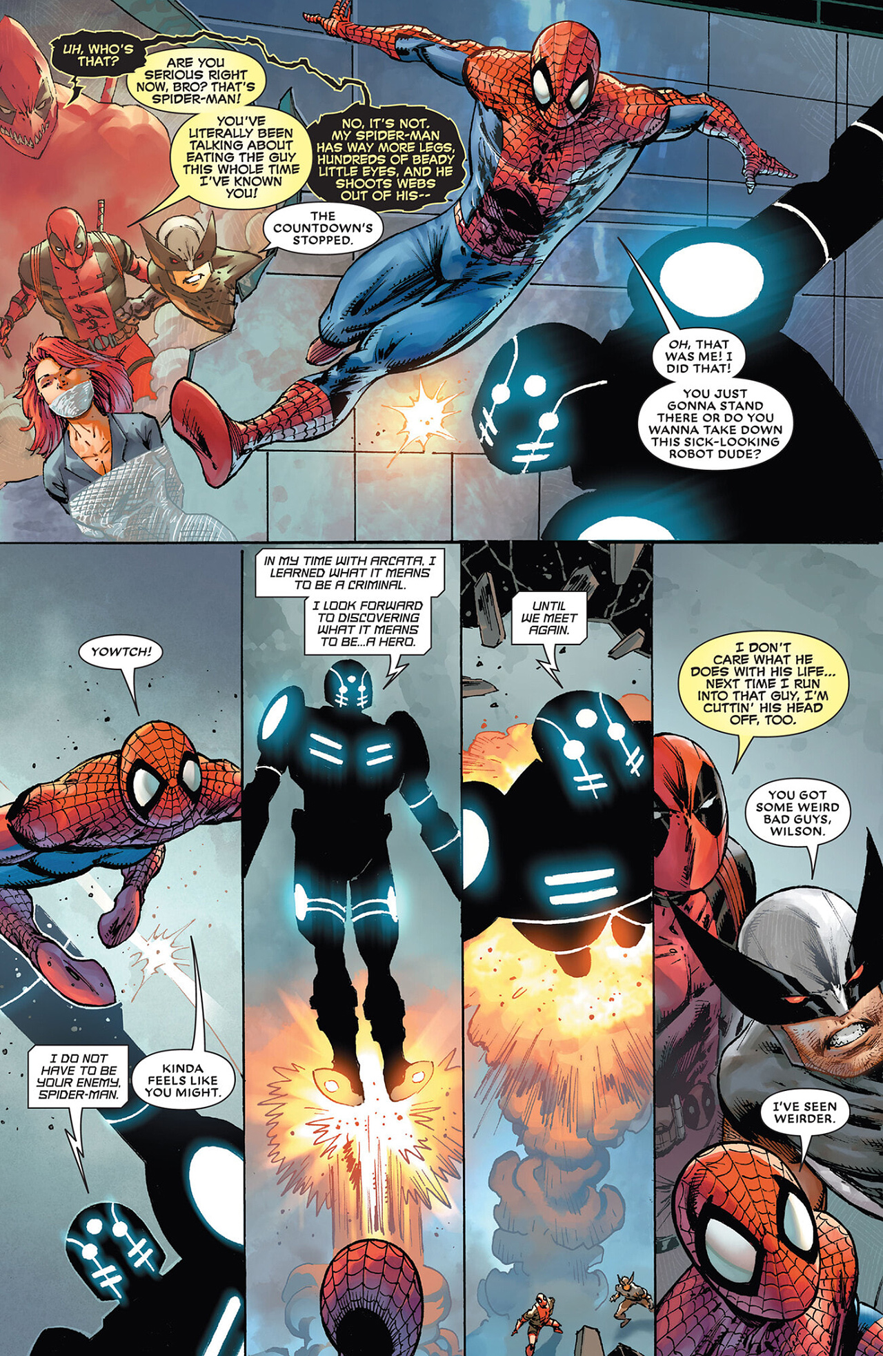 Read online Deadpool: Badder Blood comic -  Issue #4 - 17