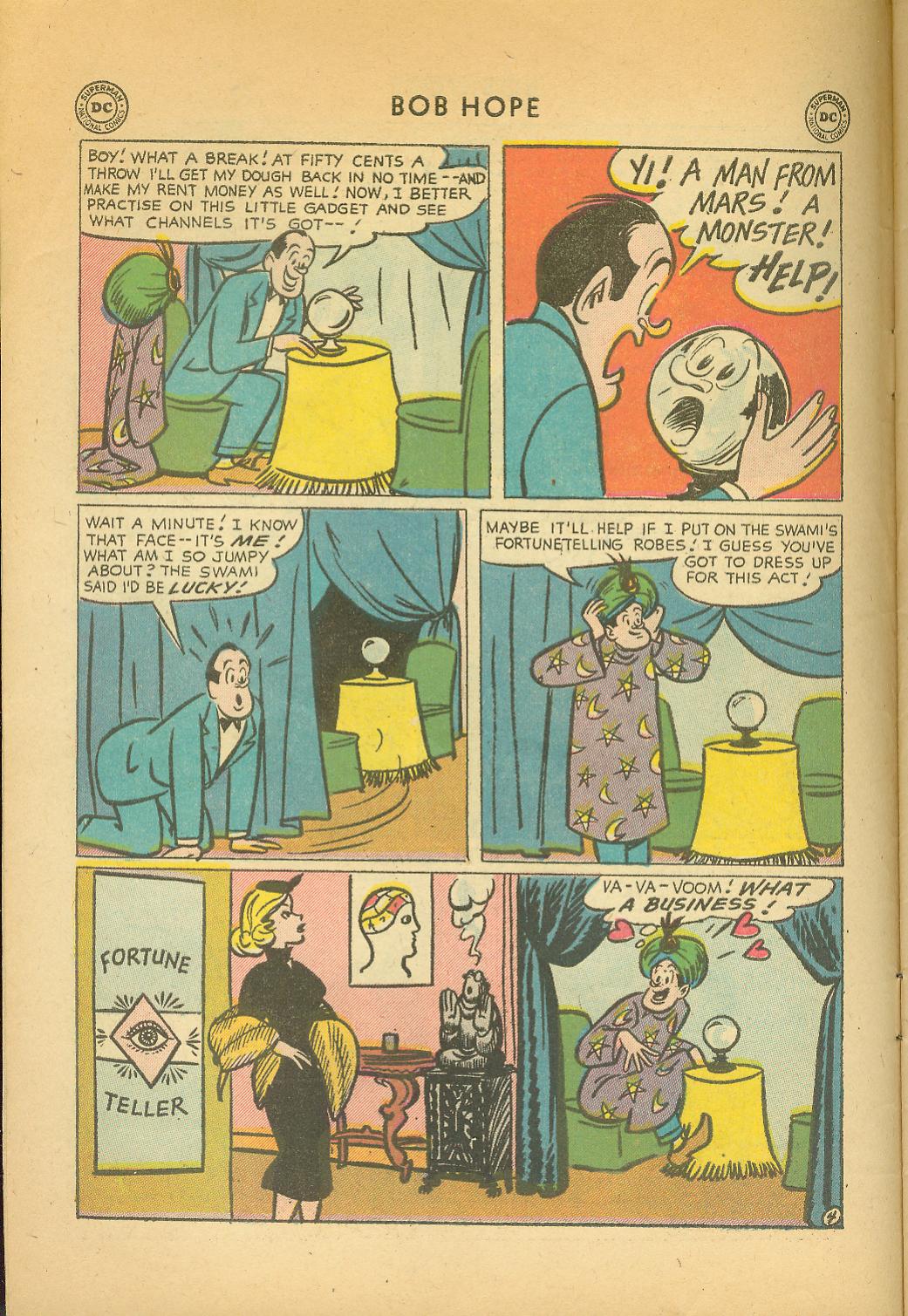 Read online The Adventures of Bob Hope comic -  Issue #40 - 6