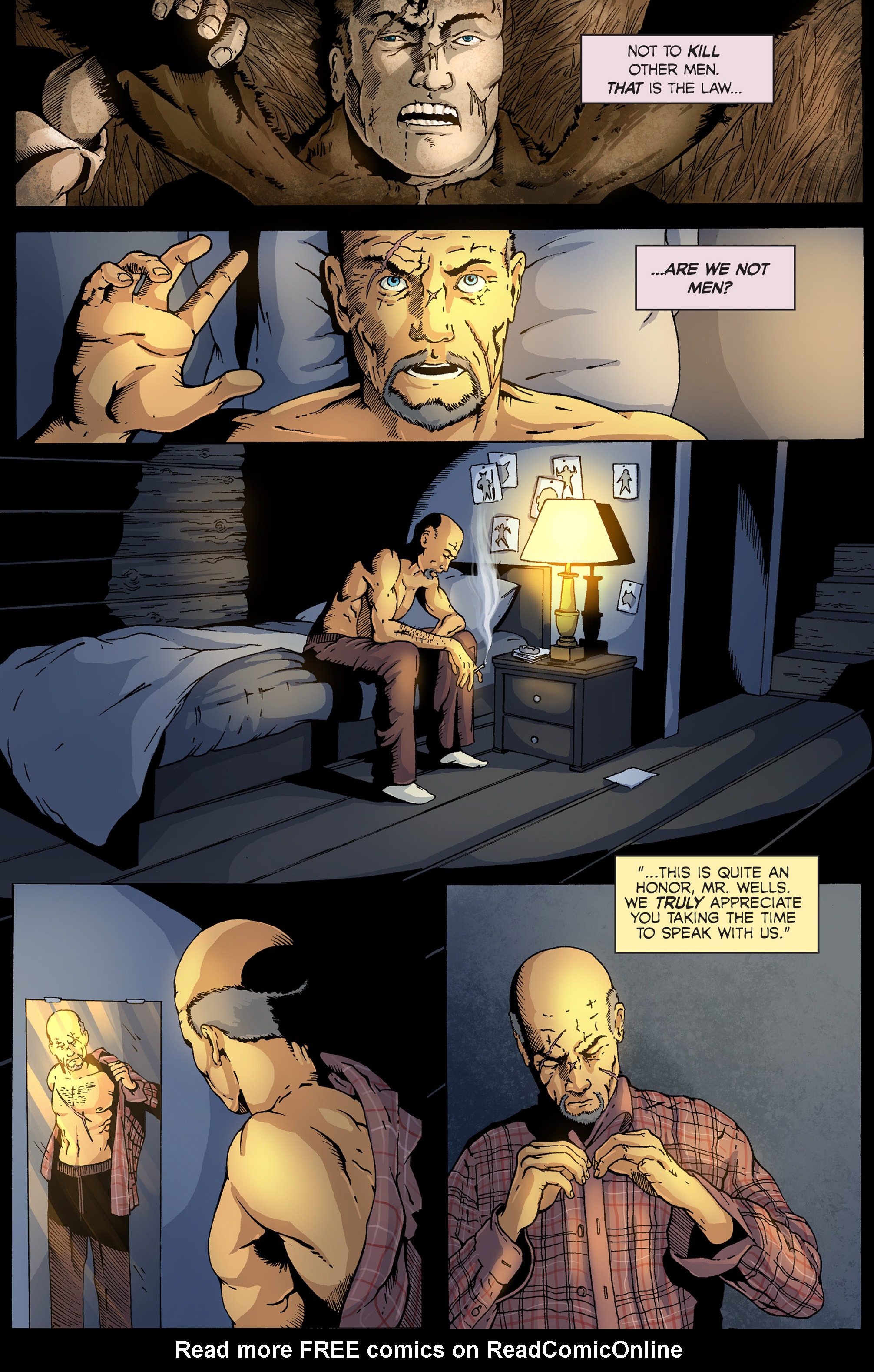 Read online The Army of Dr. Moreau comic -  Issue #1 - 5