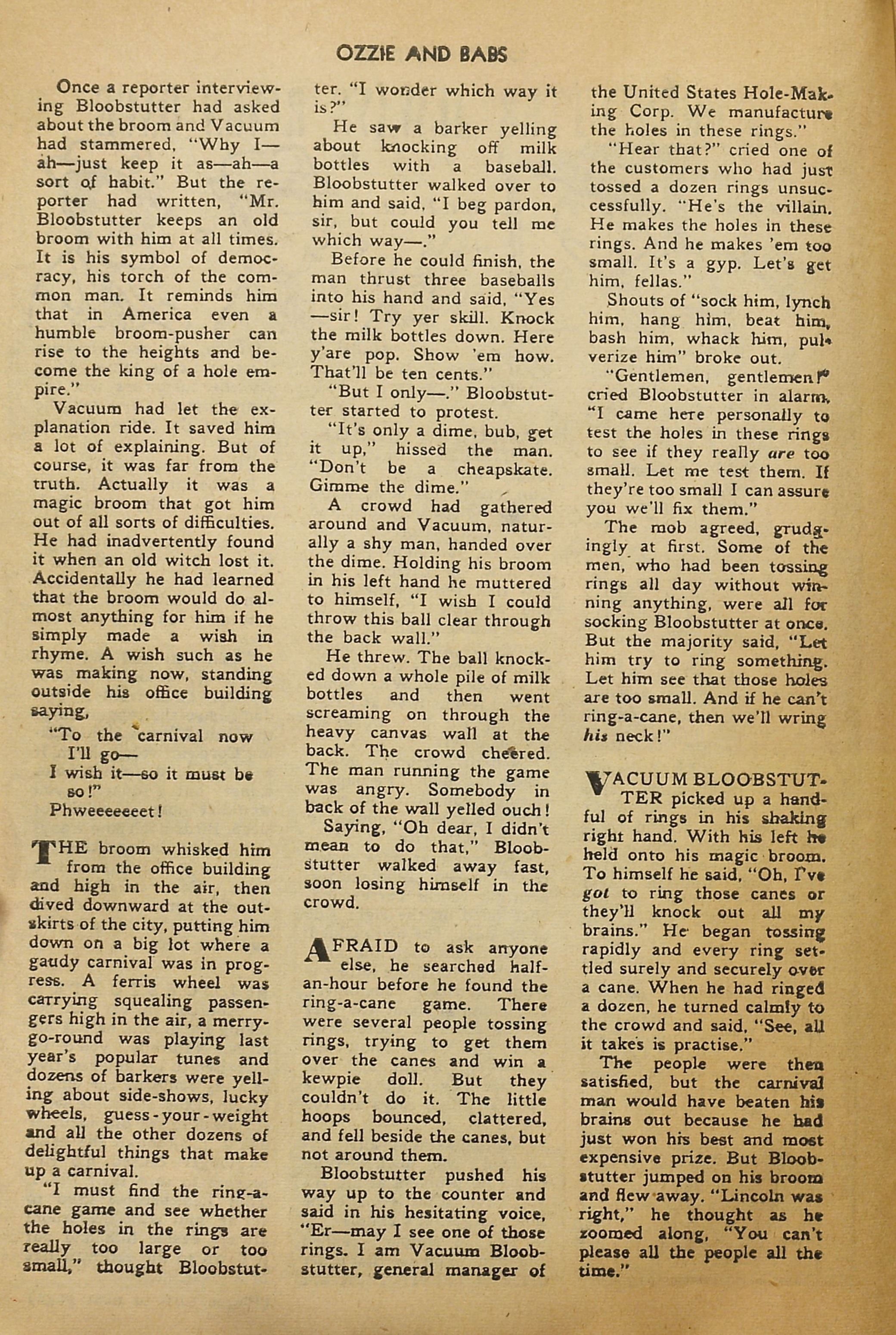 Read online Ozzie And Babs comic -  Issue #1 - 32