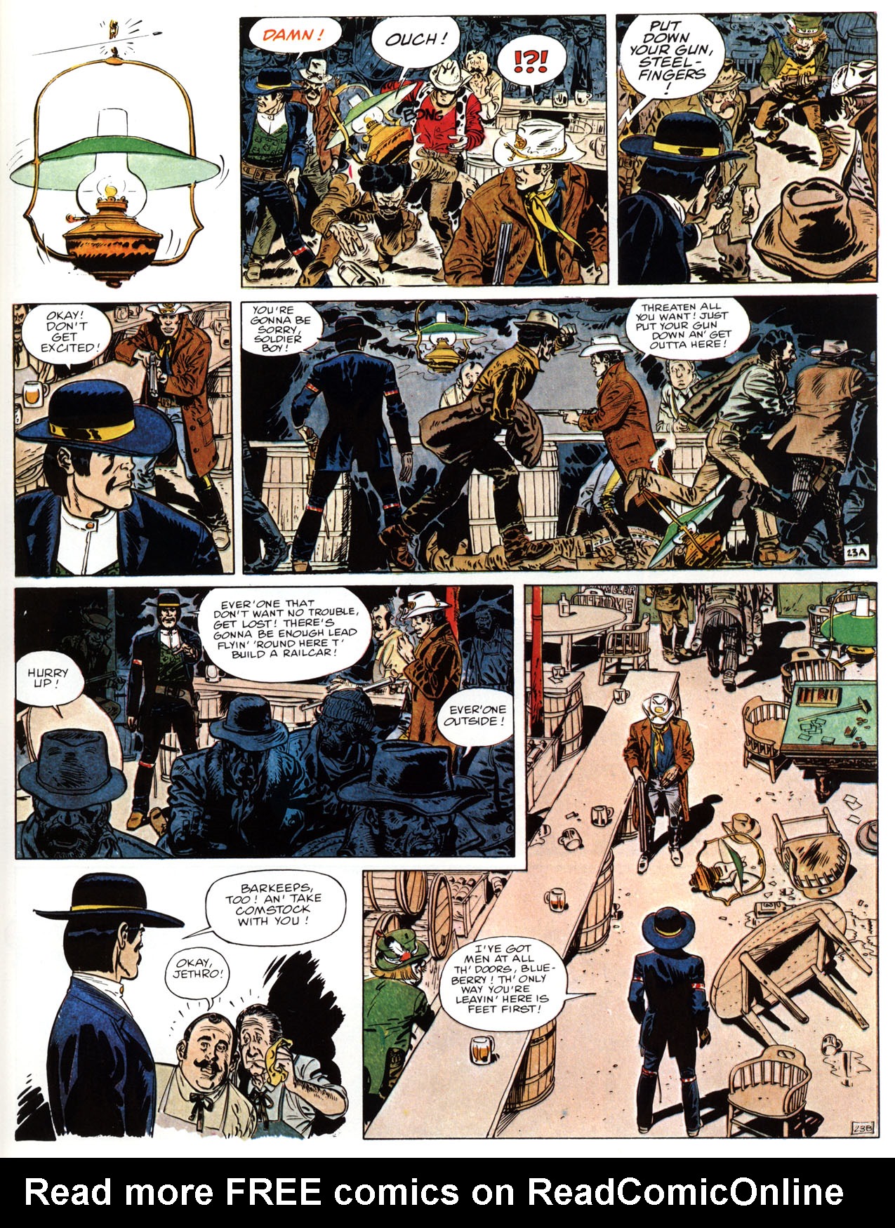 Read online Epic Graphic Novel: Lieutenant Blueberry comic -  Issue #1 - 27