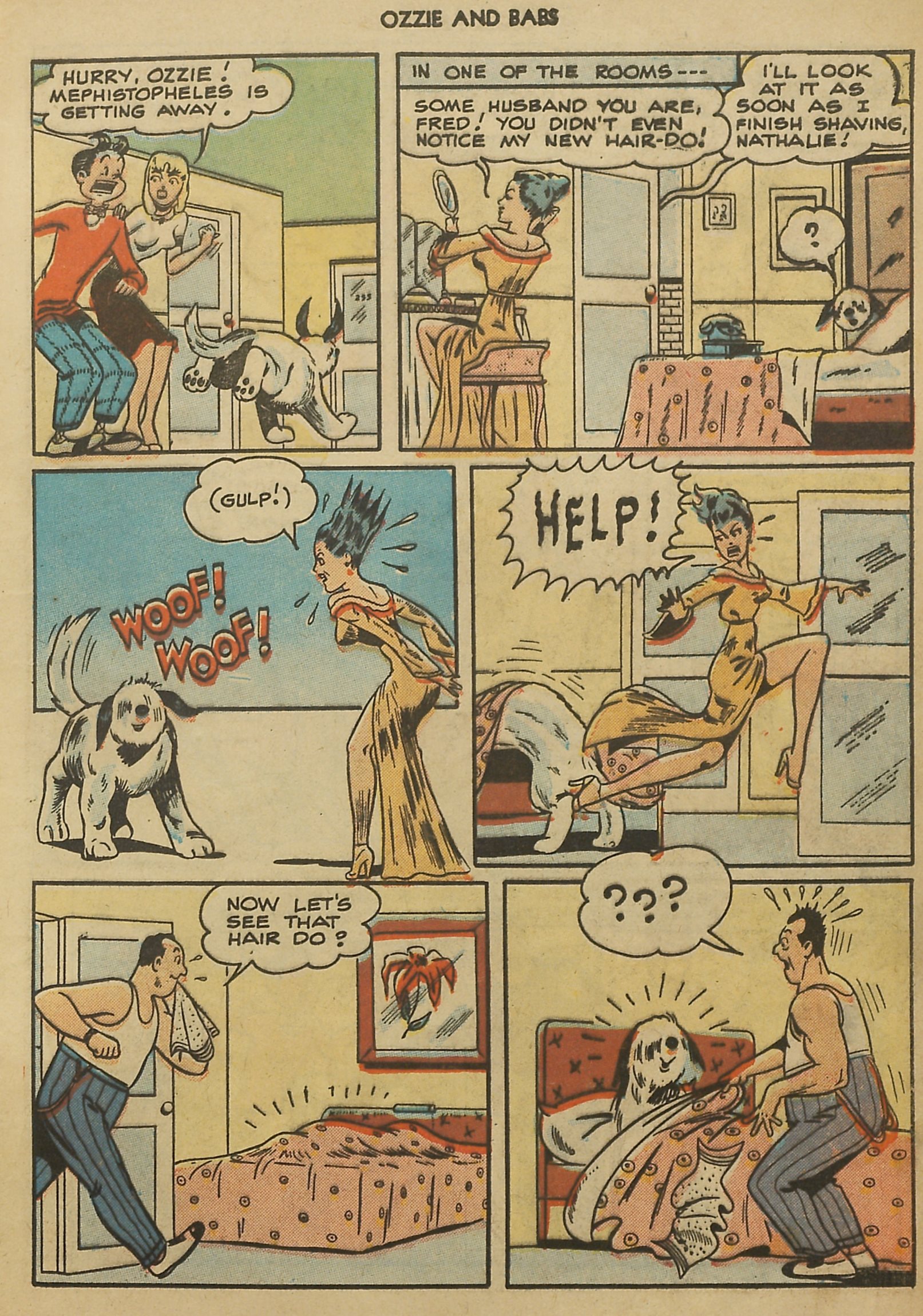 Read online Ozzie And Babs comic -  Issue #7 - 9