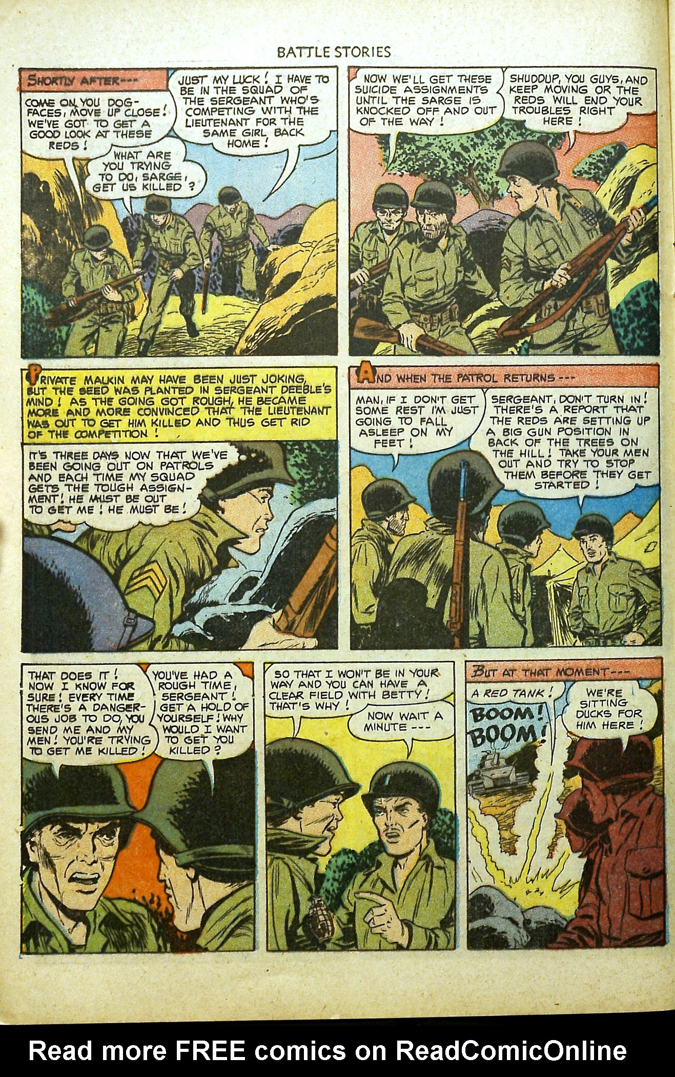 Read online Battle Stories comic -  Issue #9 - 12