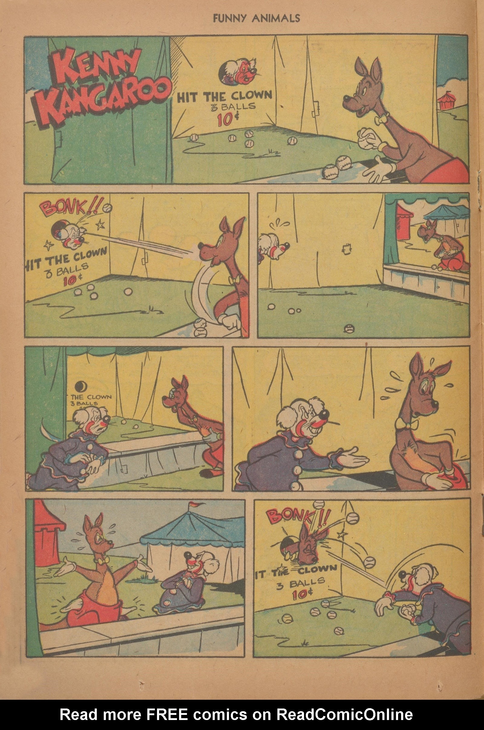 Read online Fawcett's Funny Animals comic -  Issue #70 - 12
