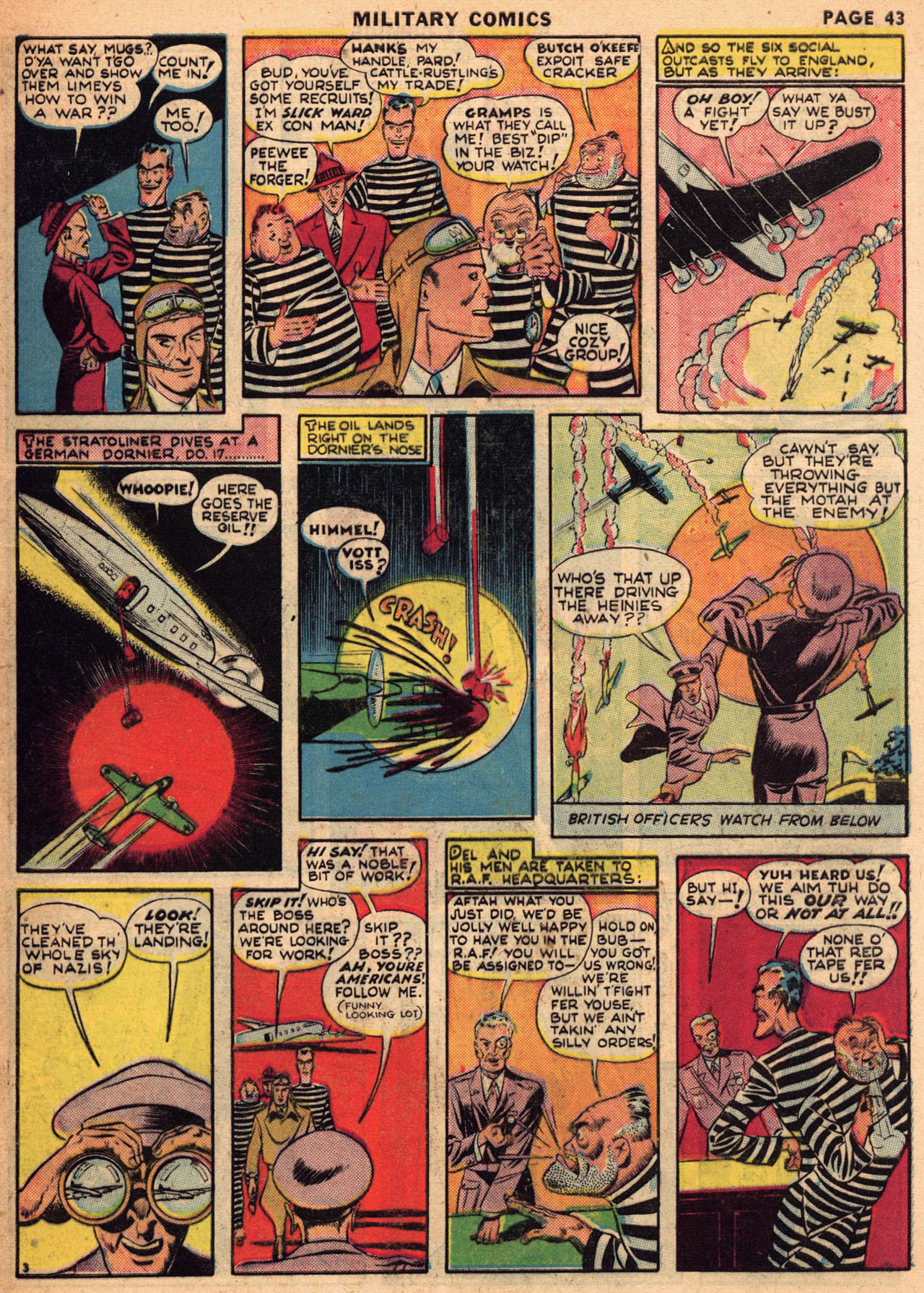 Read online Military Comics comic -  Issue #1 - 45