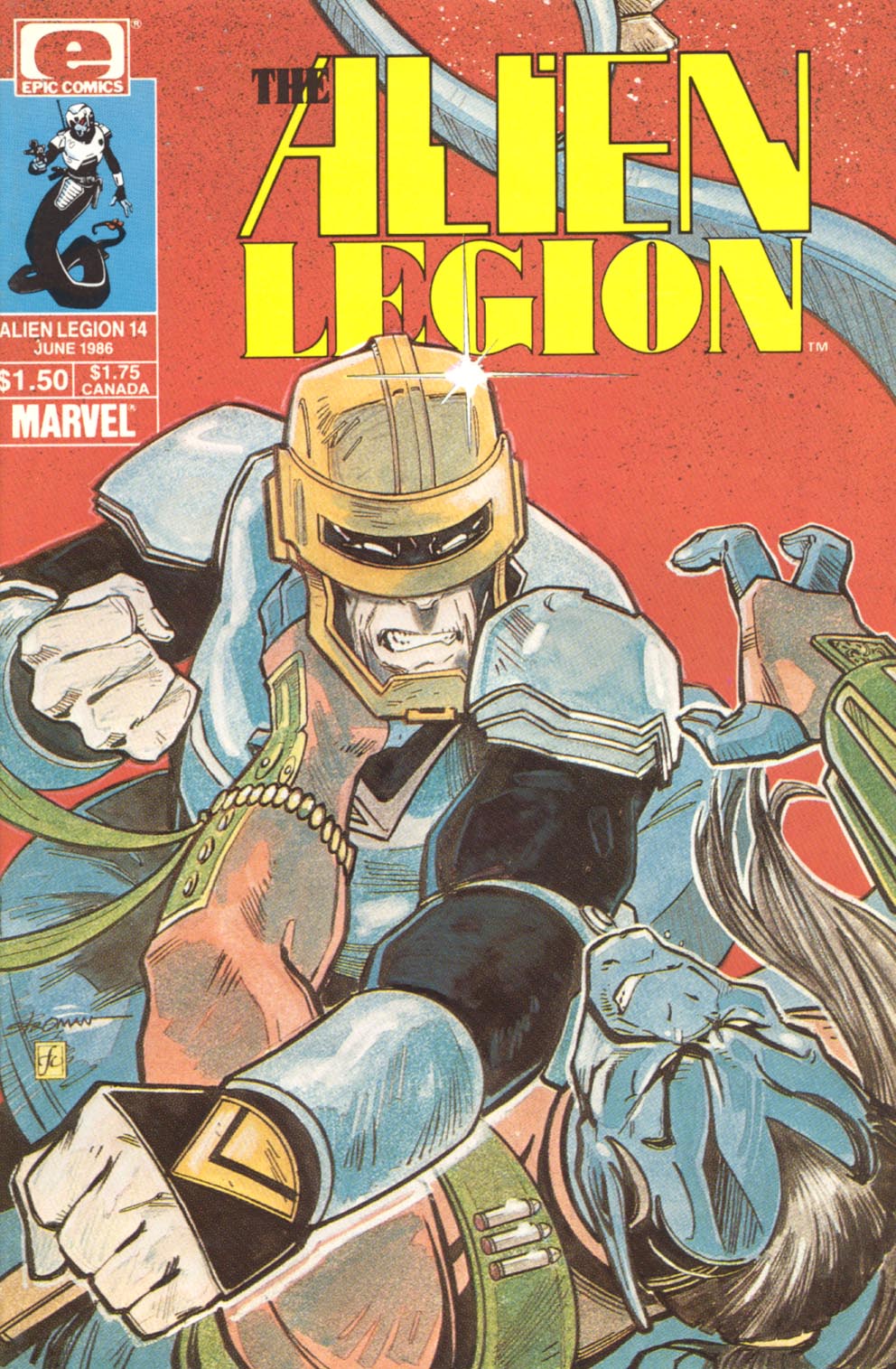 Read online Alien Legion comic -  Issue #14 - 1