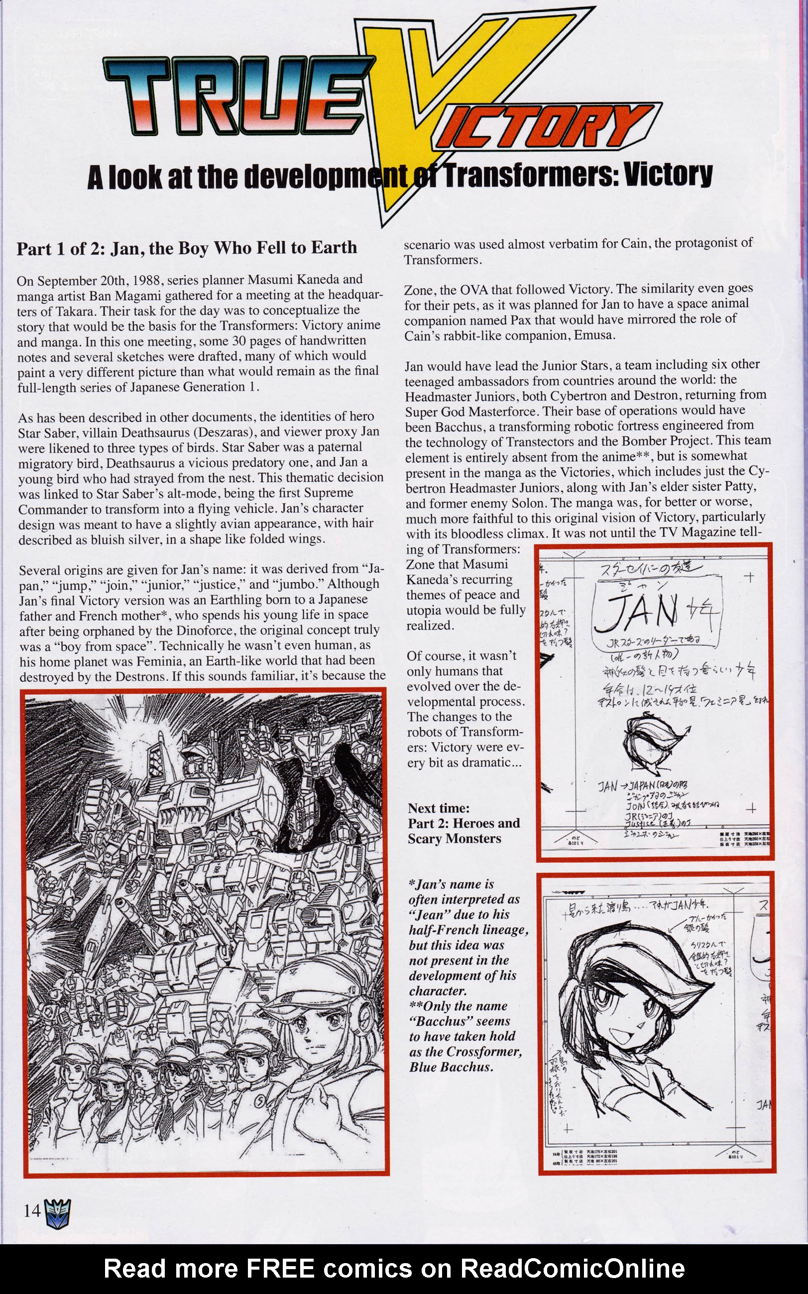 Read online Transformers: Collectors' Club comic -  Issue #67 - 14