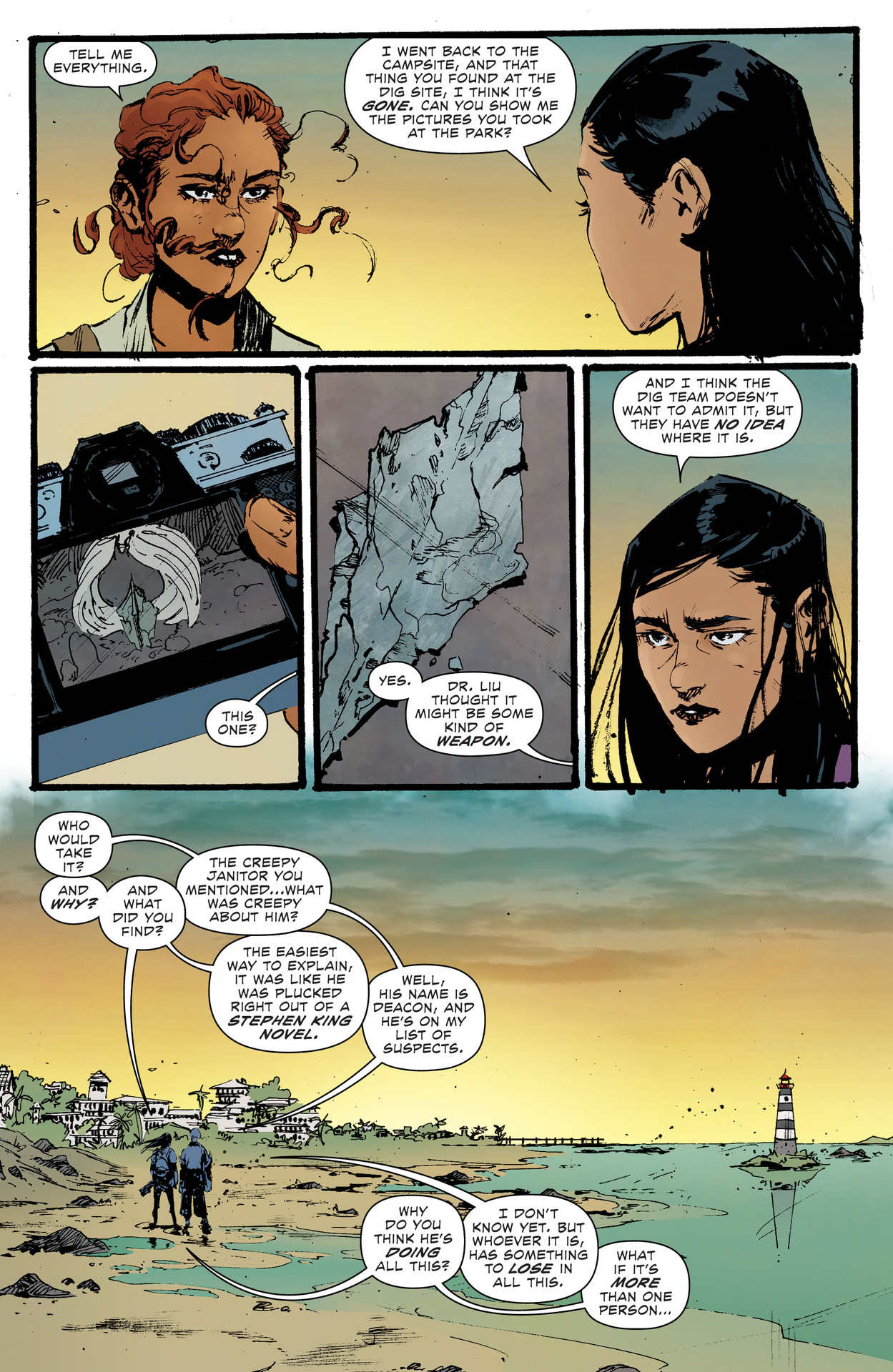 Read online Dark Spaces: Good Deeds comic -  Issue #4 - 21