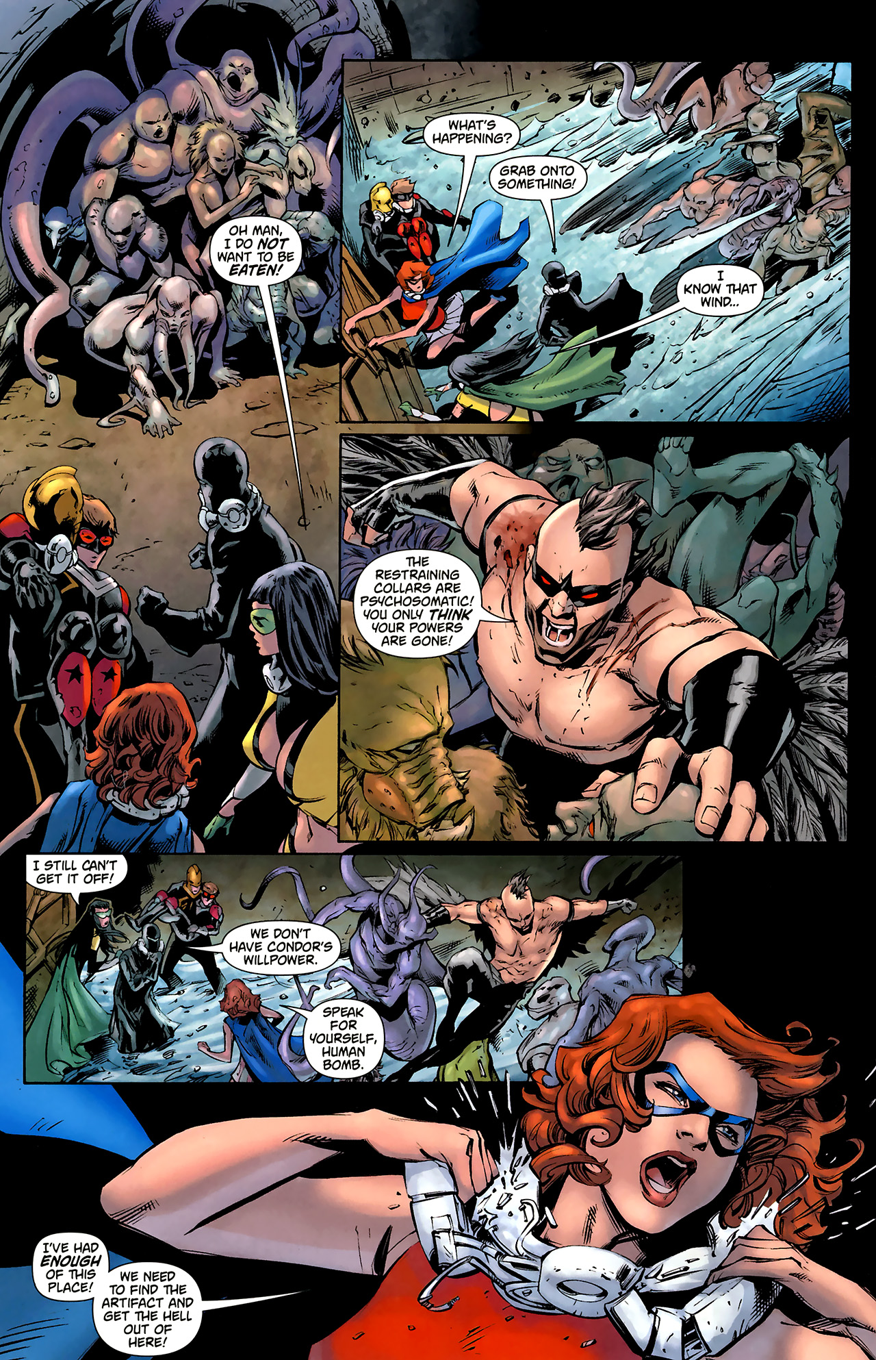 Read online Freedom Fighters (2010) comic -  Issue #6 - 7