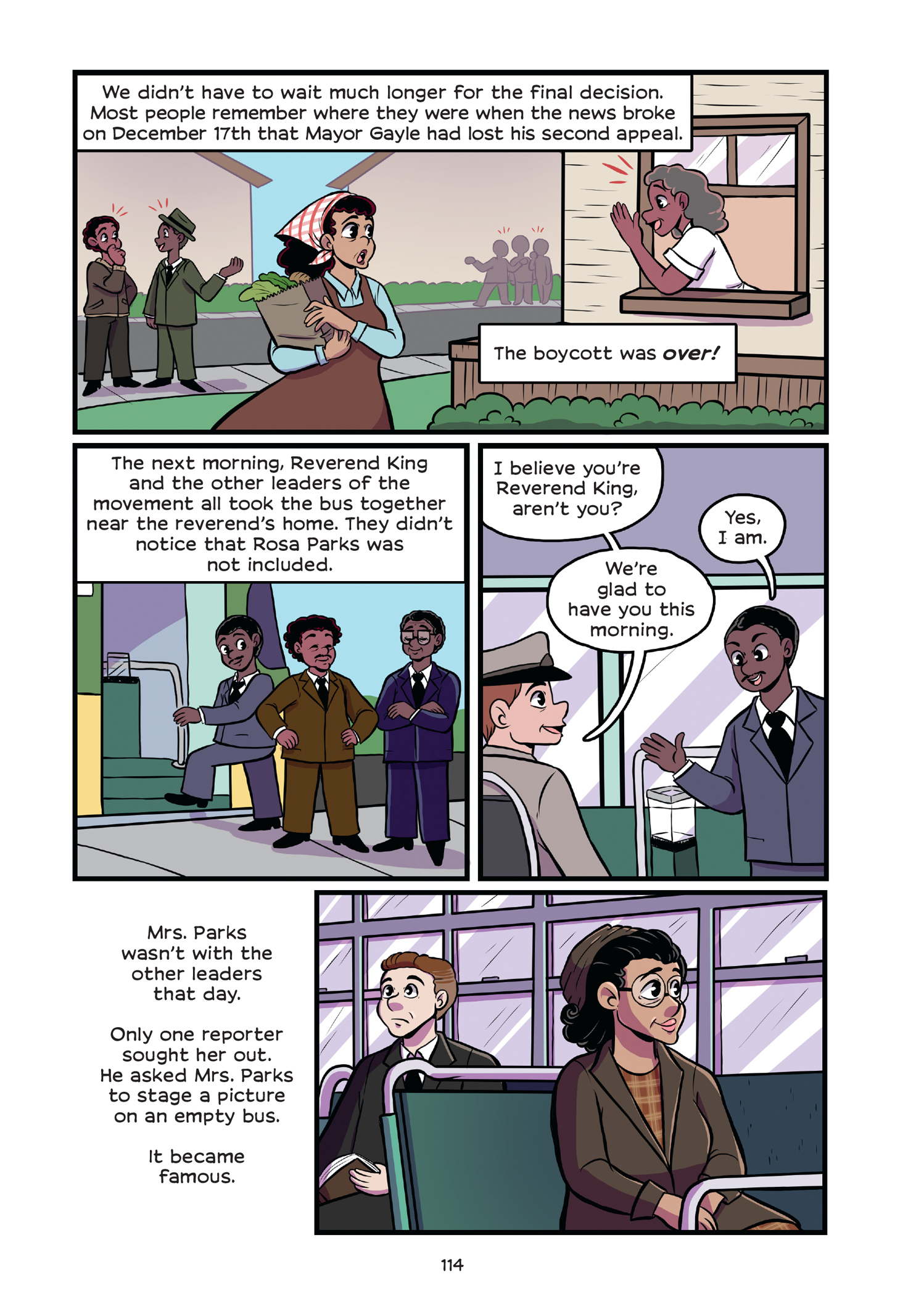 Read online History Comics comic -  Issue # Rosa Parks & Claudette Colvin - Civil Rights Heroes - 119