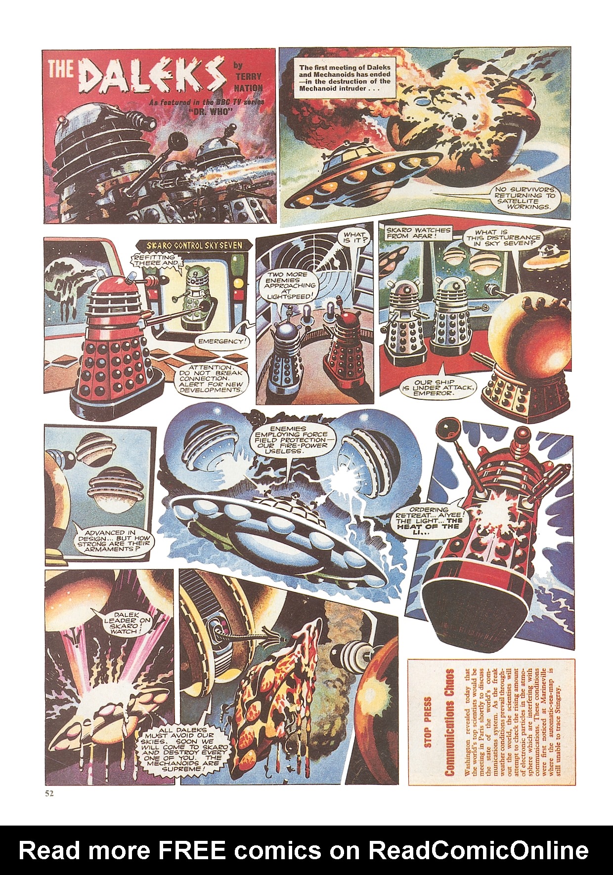 Read online Dalek Chronicles comic -  Issue # TPB - 52