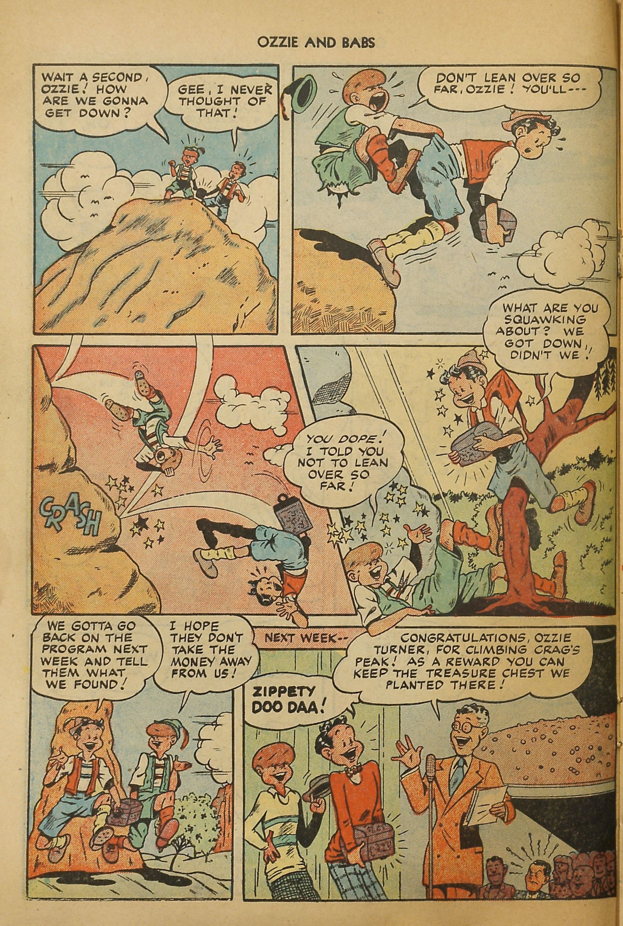 Read online Ozzie And Babs comic -  Issue #1 - 22