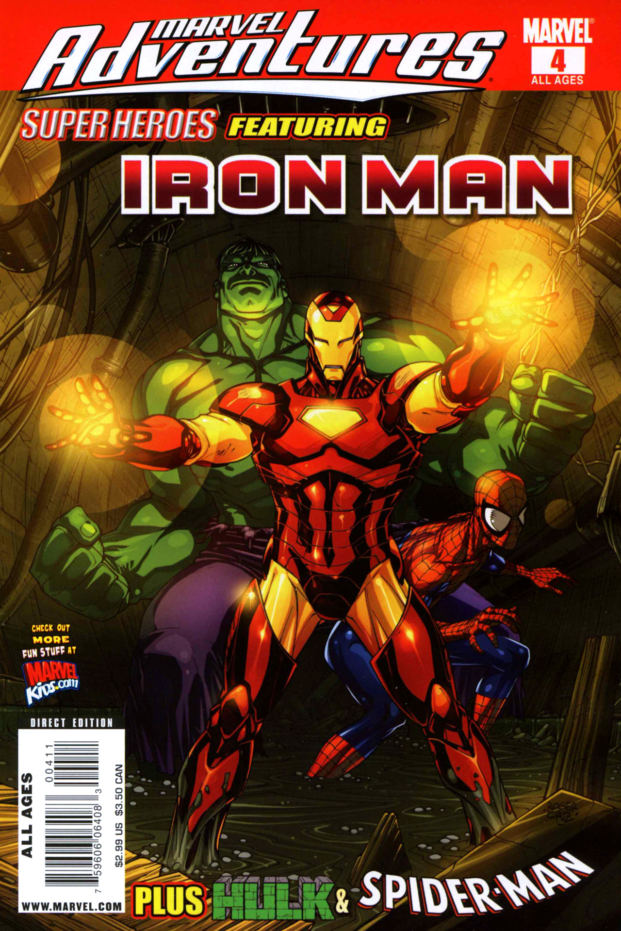Read online Marvel Adventures Super Heroes (2008) comic -  Issue #4 - 1