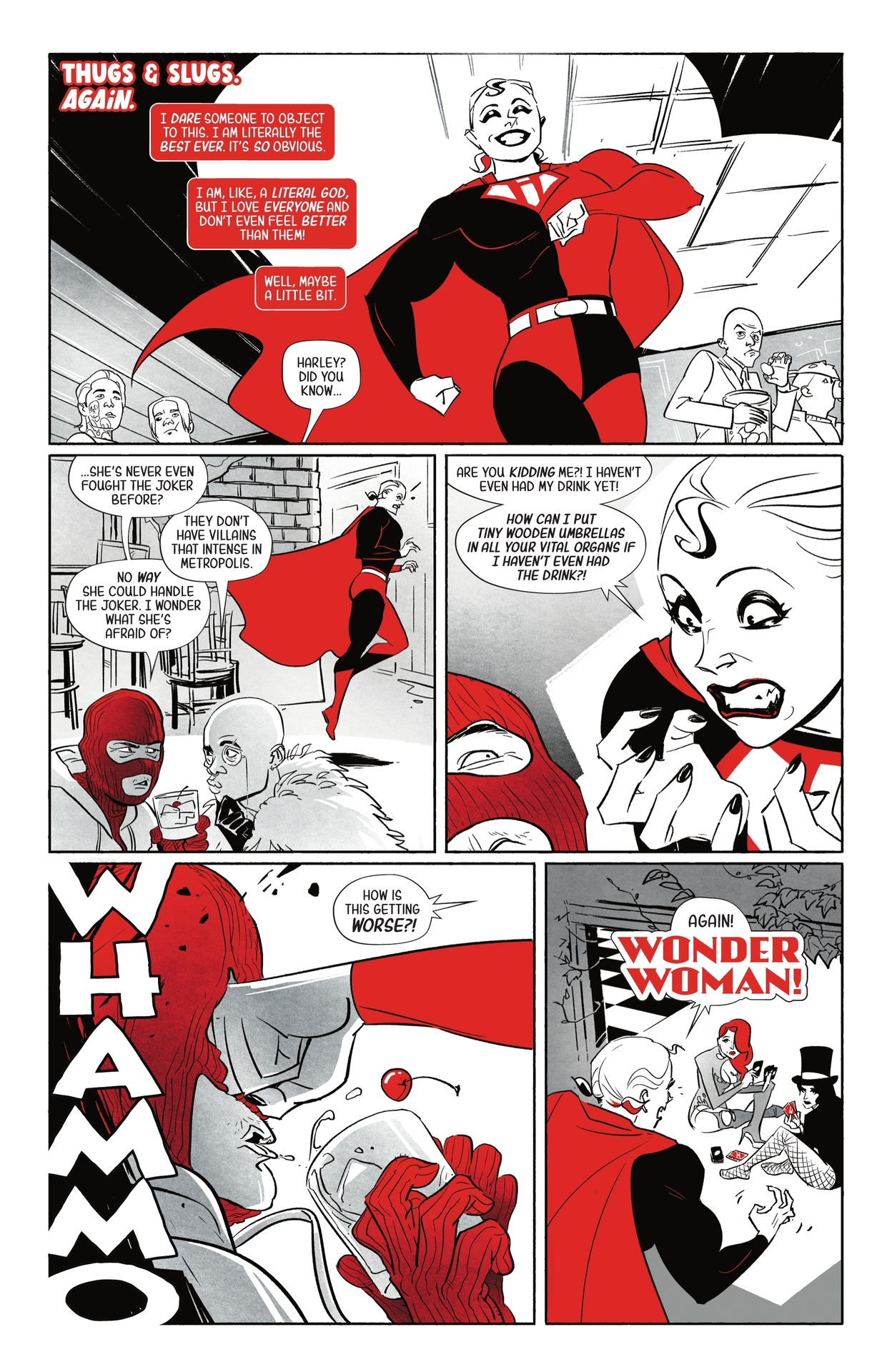 Read online Harley Quinn: Black   White   Redder comic -  Issue #2 - 12